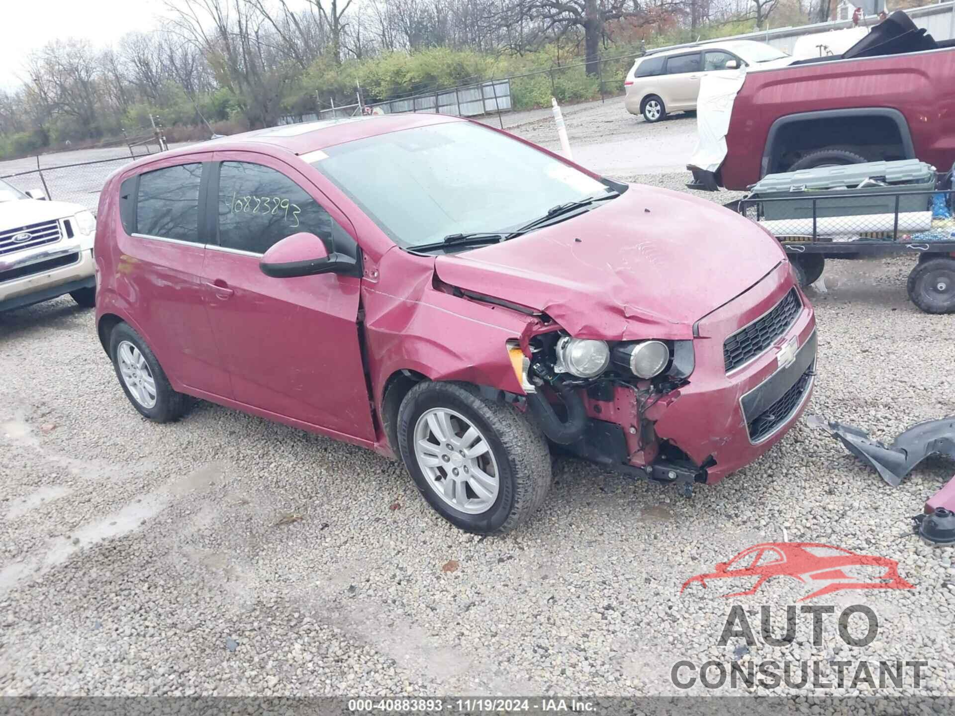 CHEVROLET SONIC 2014 - 1G1JC6SHXE4131348