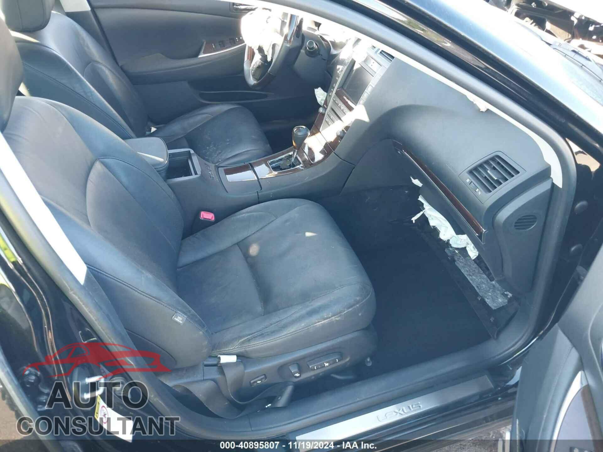 LEXUS ES 2012 - JTHBK1EG1C2492317