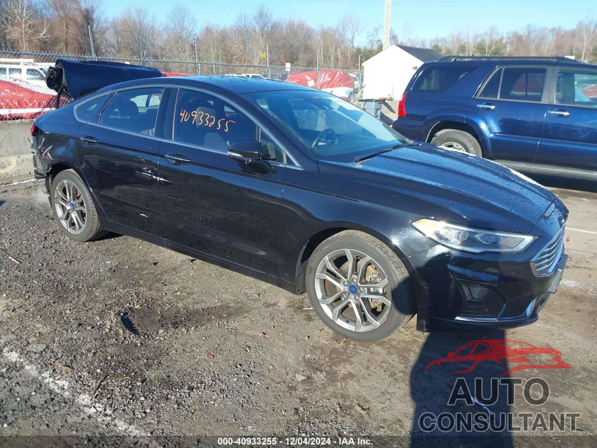 FORD FUSION 2019 - 3FA6P0CD4KR237698