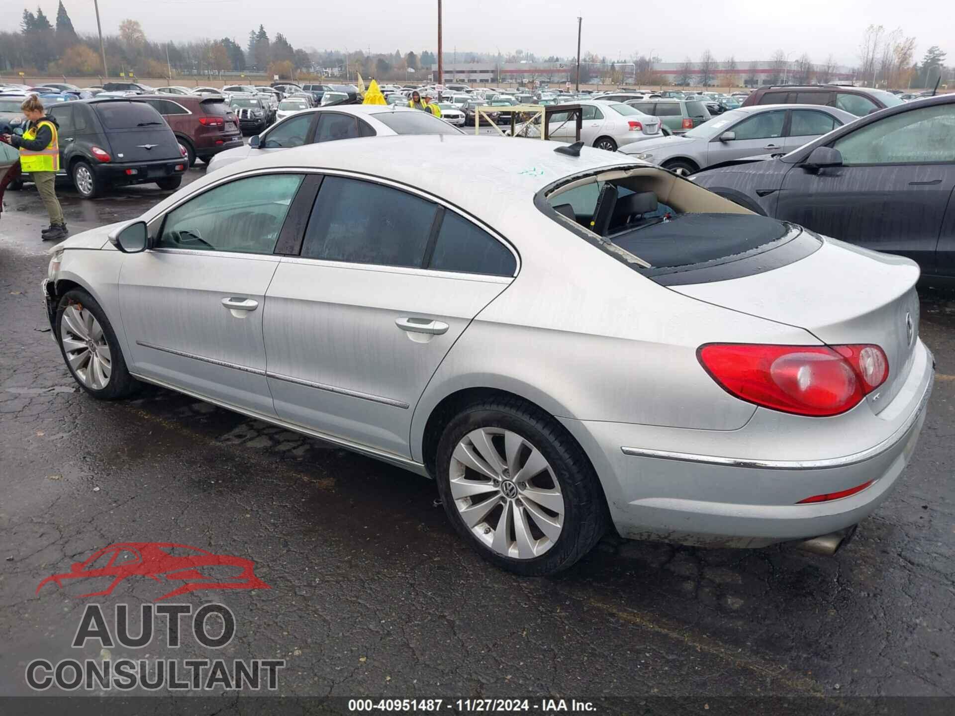 VOLKSWAGEN CC 2012 - WVWMP7AN1CE505780