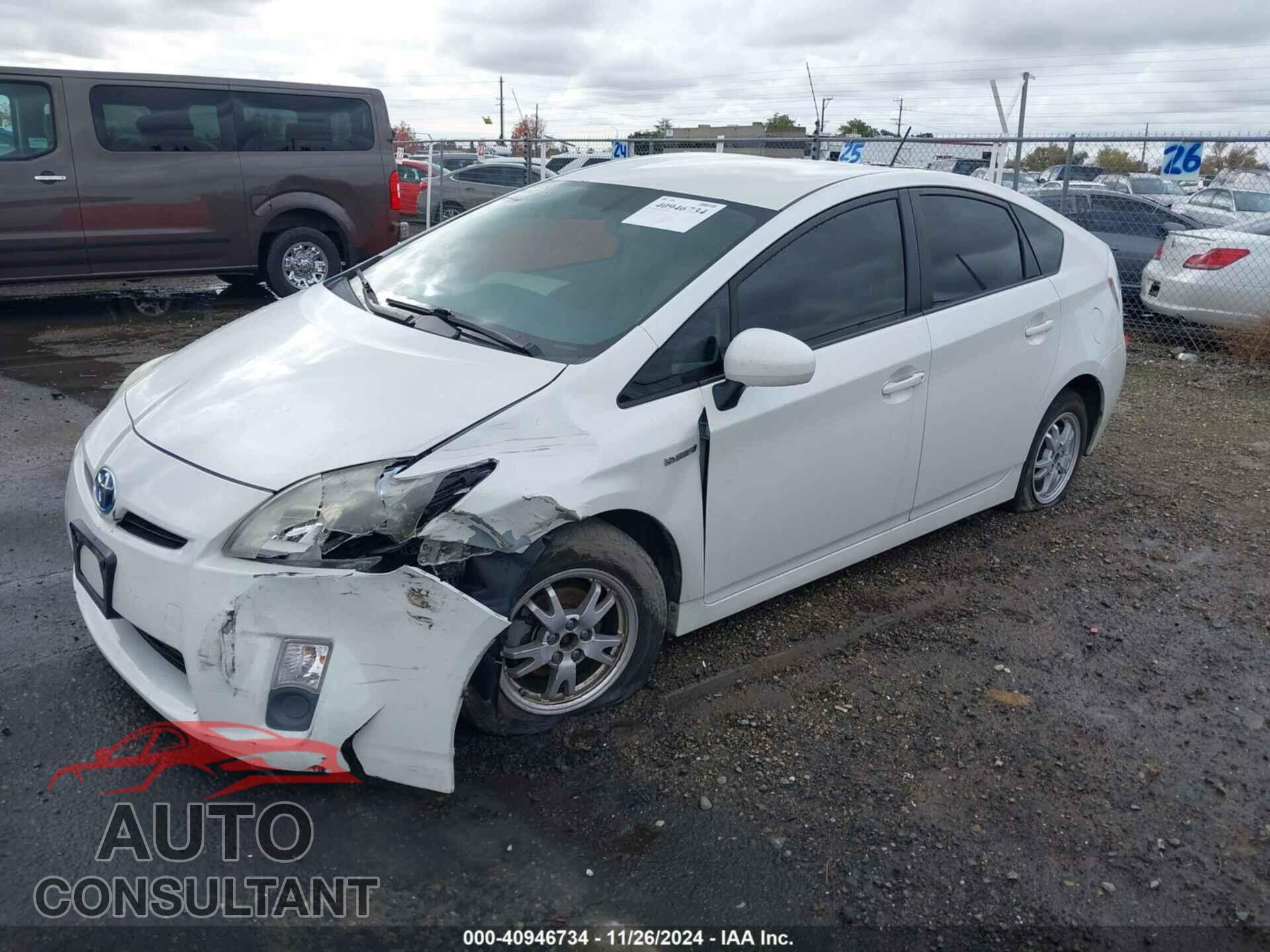 TOYOTA PRIUS 2010 - JTDKN3DU7A0054535