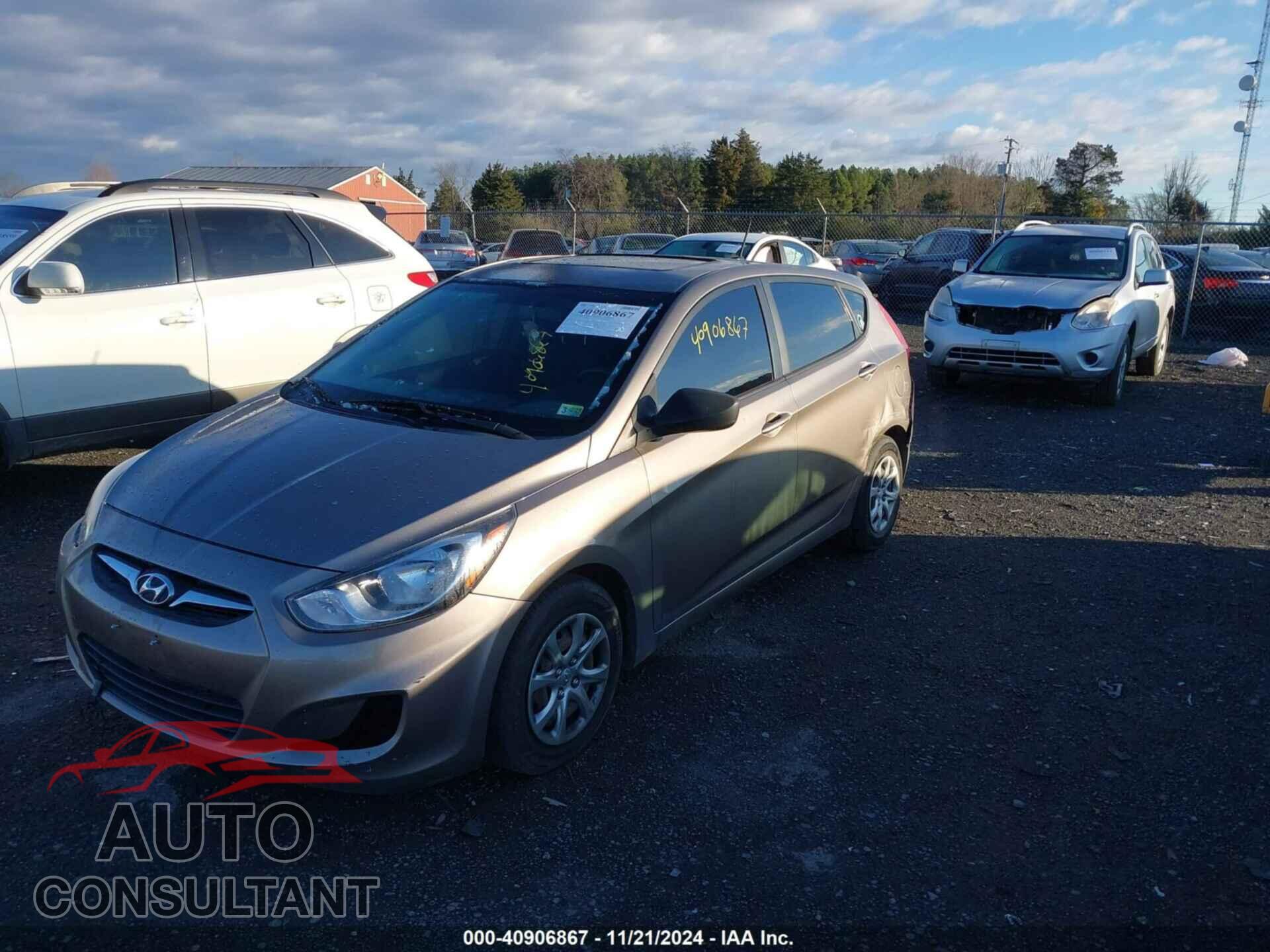 HYUNDAI ACCENT 2013 - KMHCT5AE8DU126970