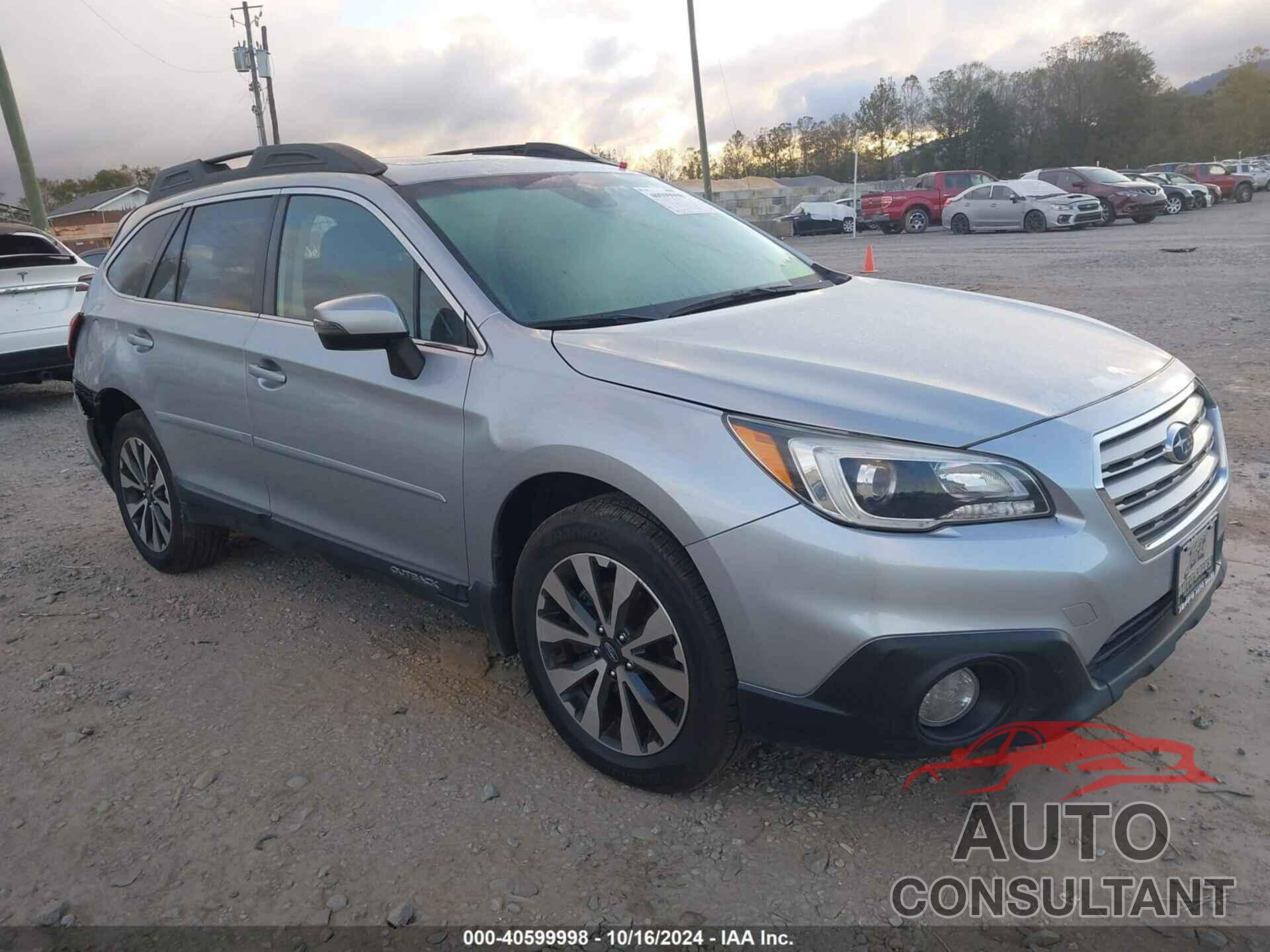 SUBARU OUTBACK 2017 - 4S4BSENC6H3404722