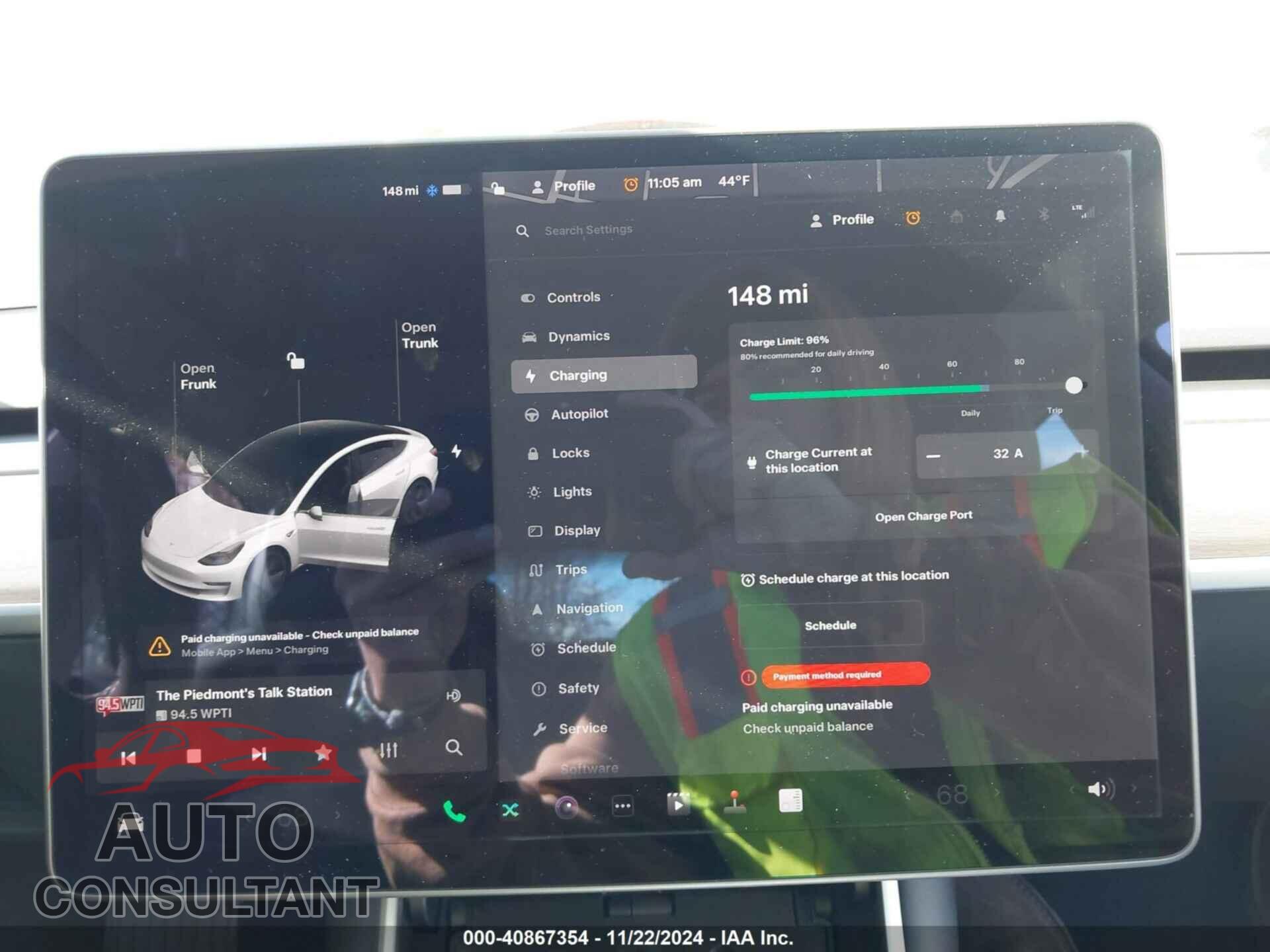 TESLA MODEL 3 2020 - 5YJ3E1EA9LF792693