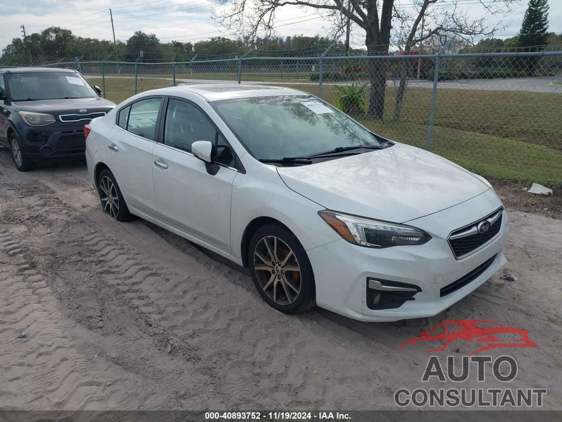 SUBARU IMPREZA 2018 - 4S3GKAT68J3612333