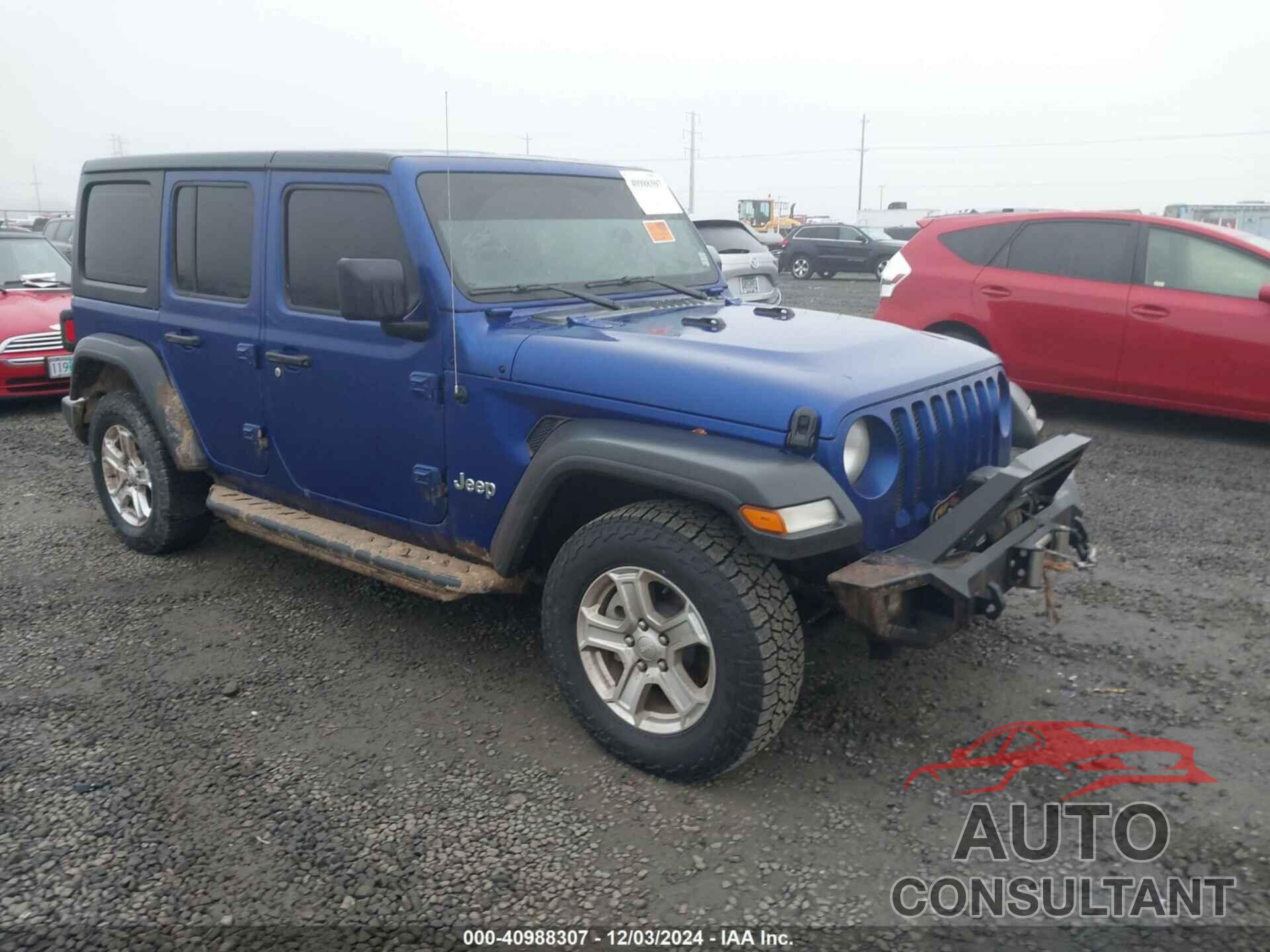JEEP WRANGLER UNLIMITED 2018 - 1C4HJXDG4JW187113