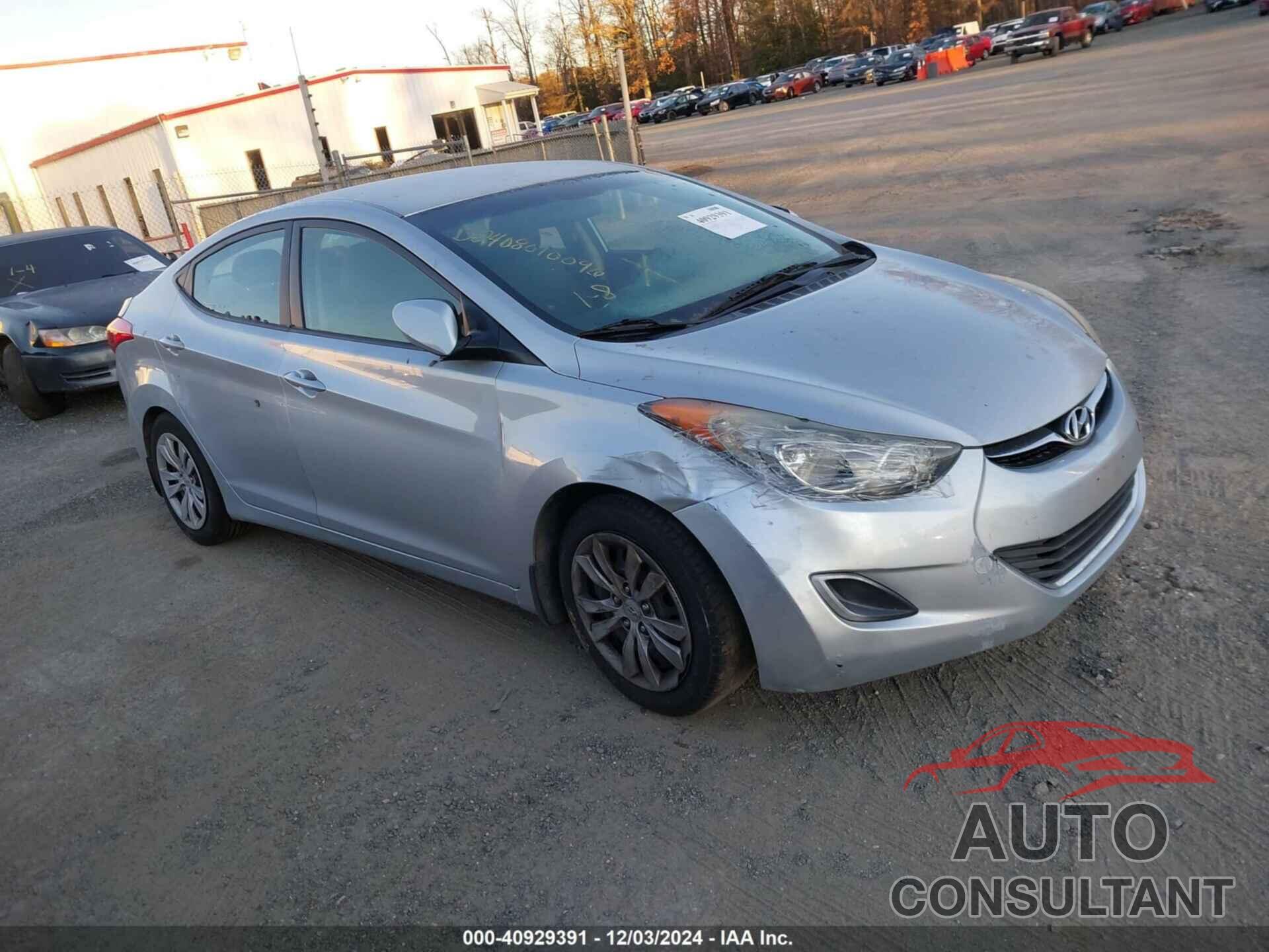 HYUNDAI ELANTRA 2013 - 5NPDH4AE1DH198219