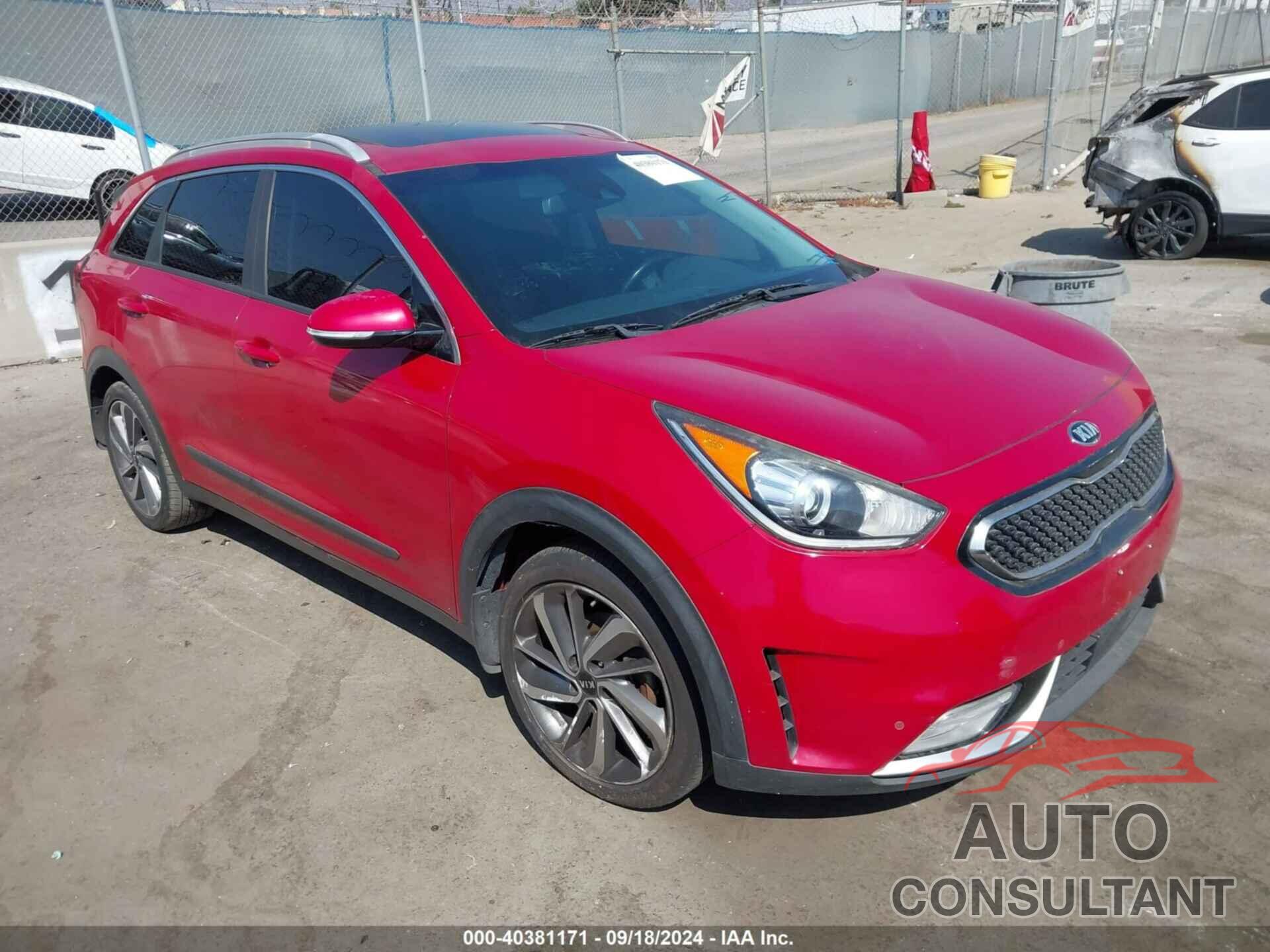 KIA NIRO 2017 - KNDCE3LC5H5042524