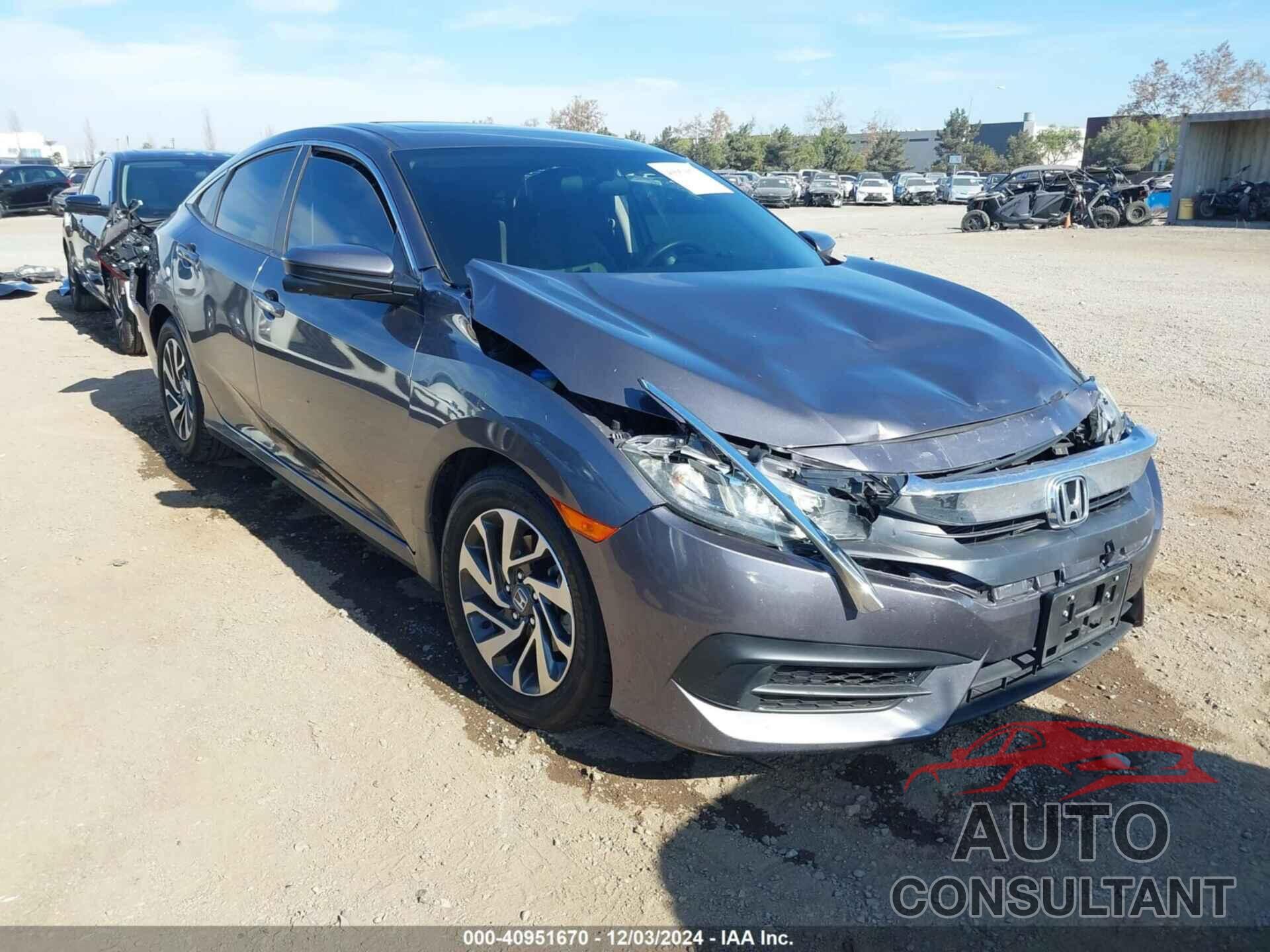 HONDA CIVIC 2016 - 2HGFC2F7XGH564215