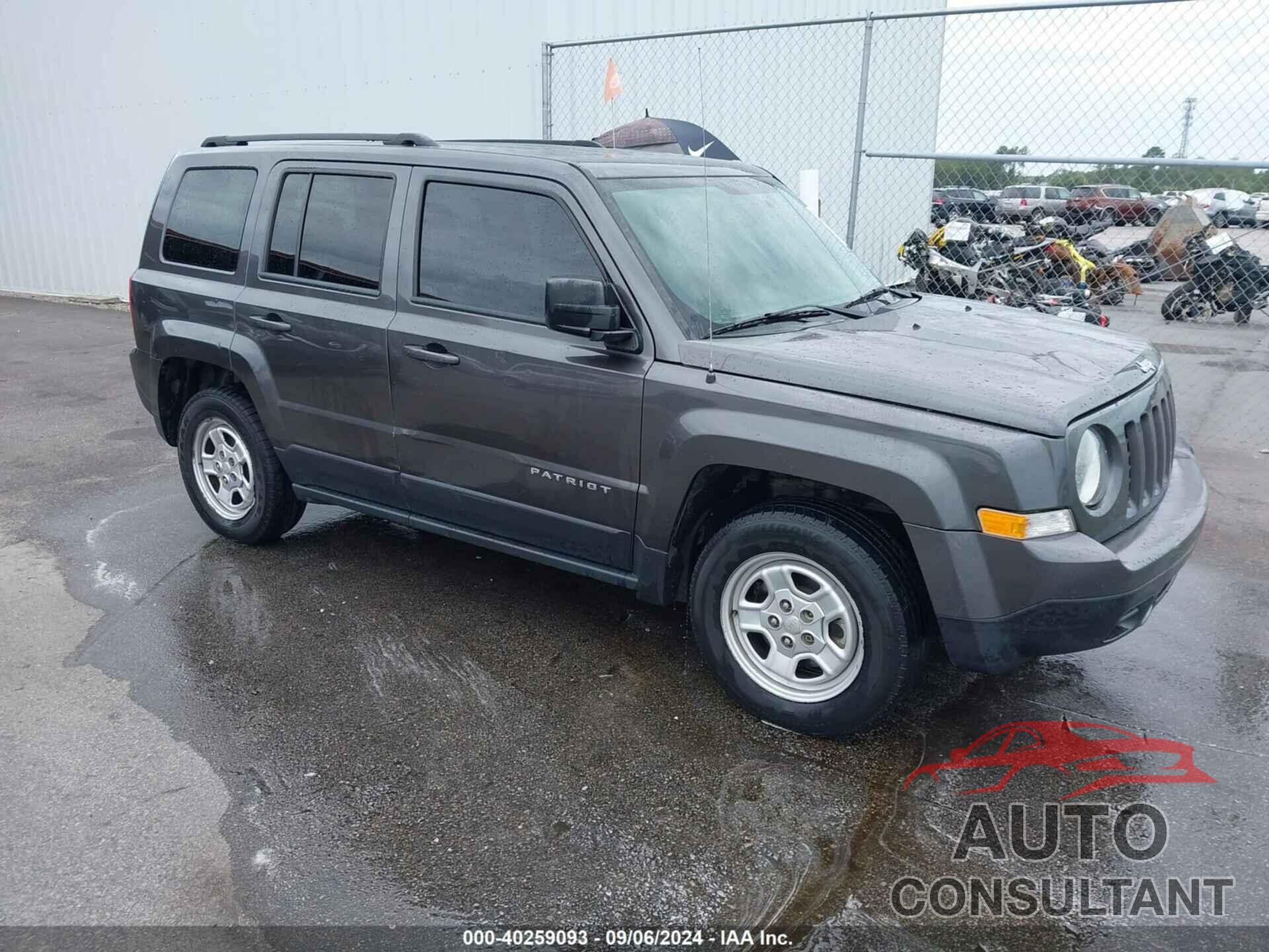 JEEP PATRIOT 2017 - 1C4NJPBB1HD121439