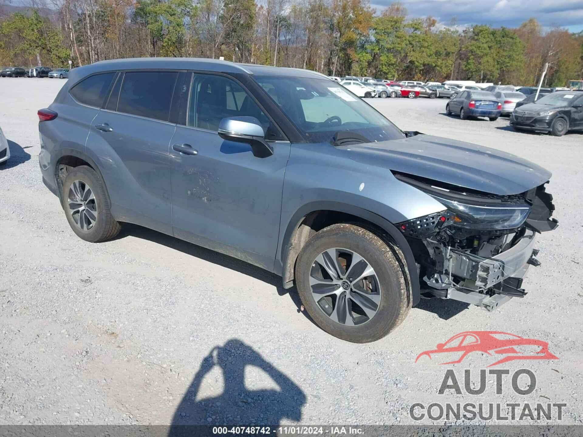 TOYOTA HIGHLANDER 2023 - 5TDKDRBH0PS043605