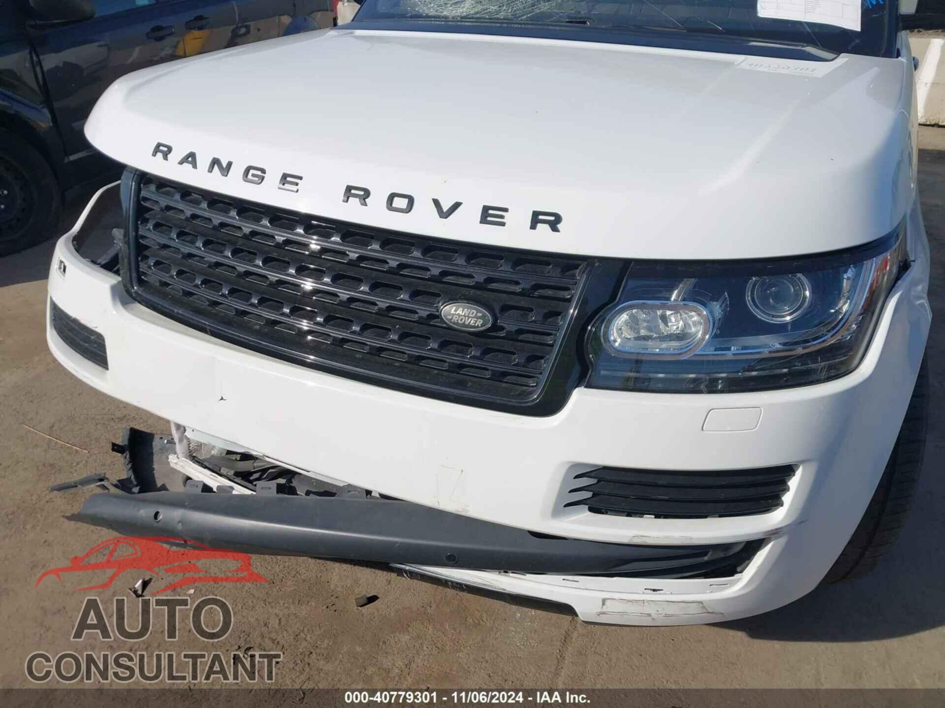 LAND ROVER RANGE ROVER 2017 - SALGS2FV8HA327980