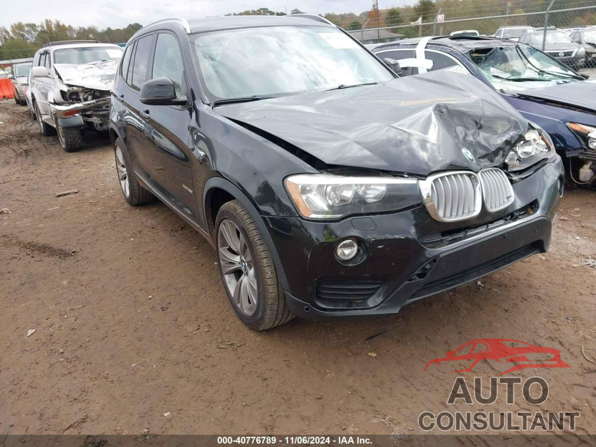 BMW X3 2016 - 5UXWX9C50G0D68496