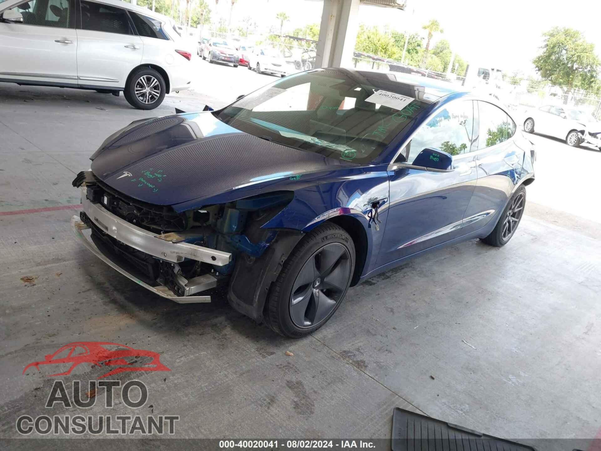 TESLA MODEL 3 2018 - 5YJ3E1EA7JF154200