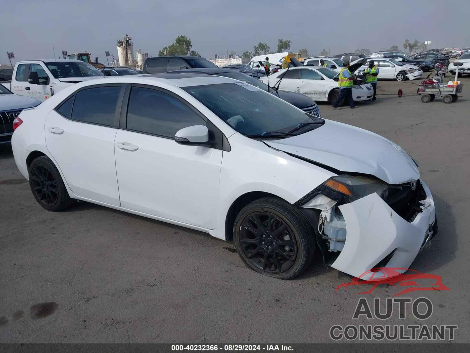 TOYOTA COROLLA 2016 - 2T1BURHE3GC558247