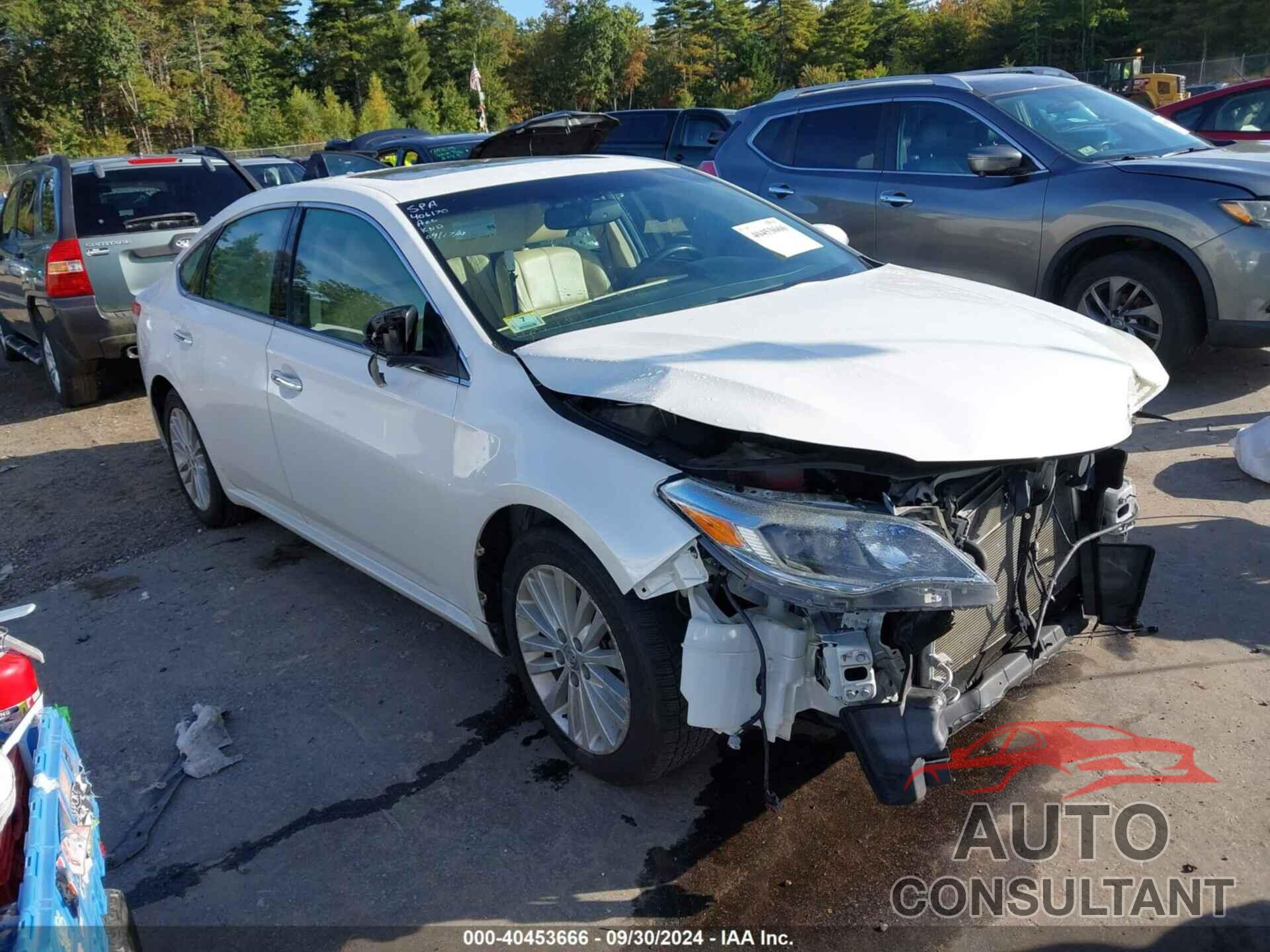 TOYOTA AVALON HYBRID 2014 - 4T1BD1EB4EU027131