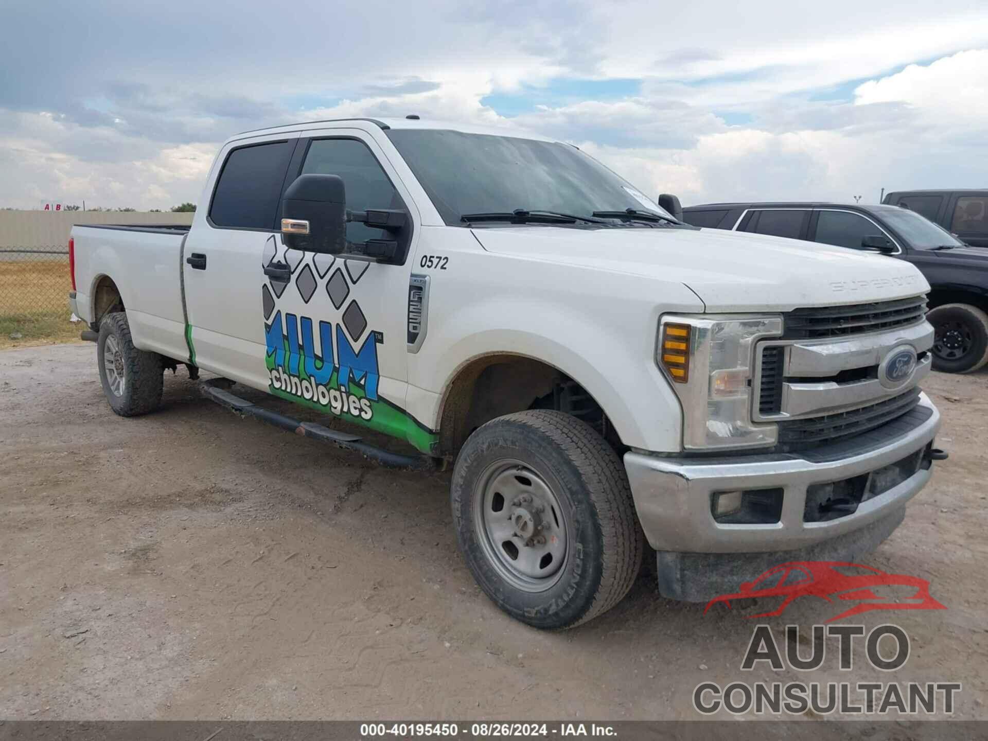 FORD F-250 2019 - 1FT7W2B68KEC10572