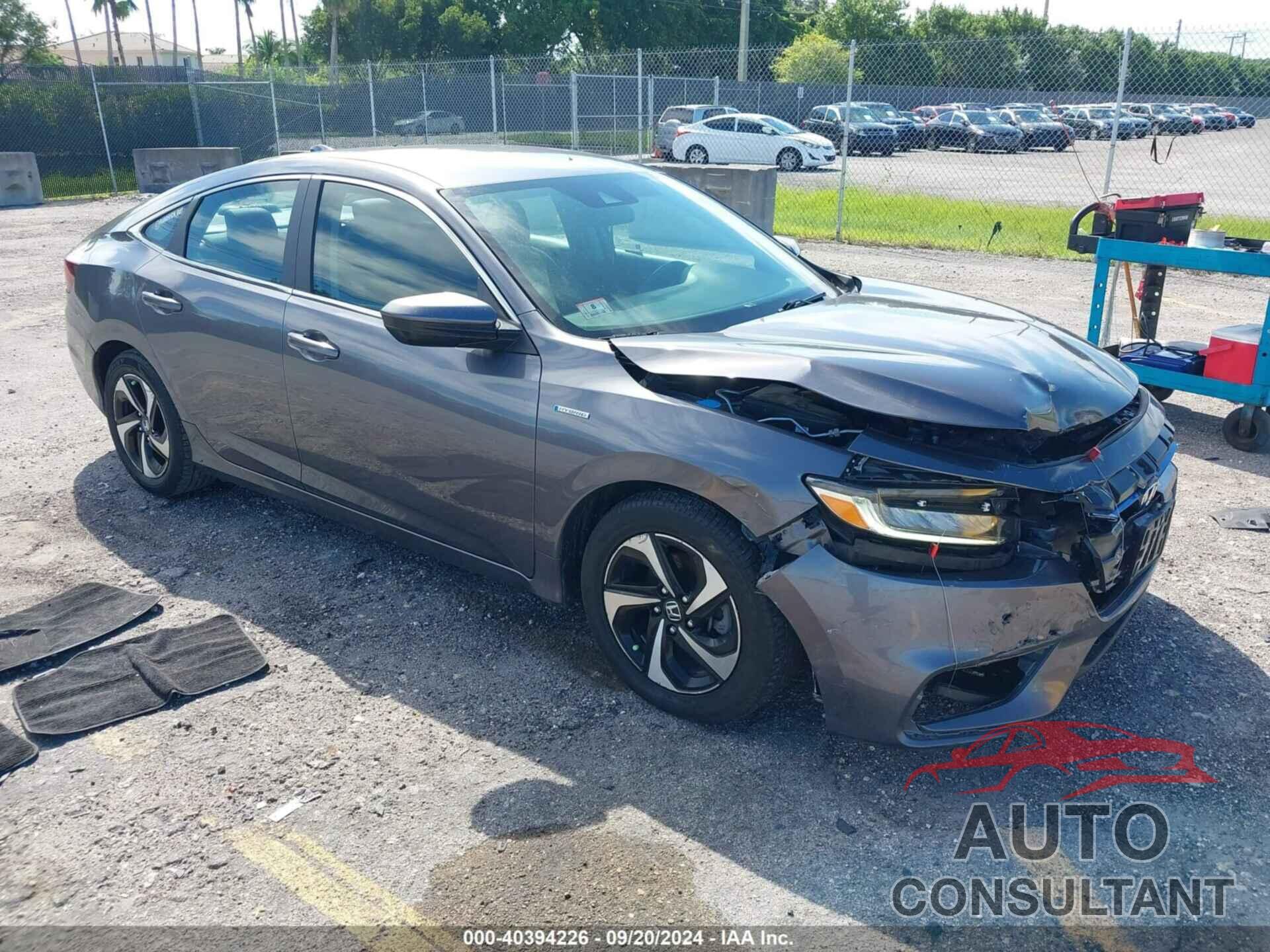 HONDA INSIGHT 2021 - 19XZE4F55ME010703