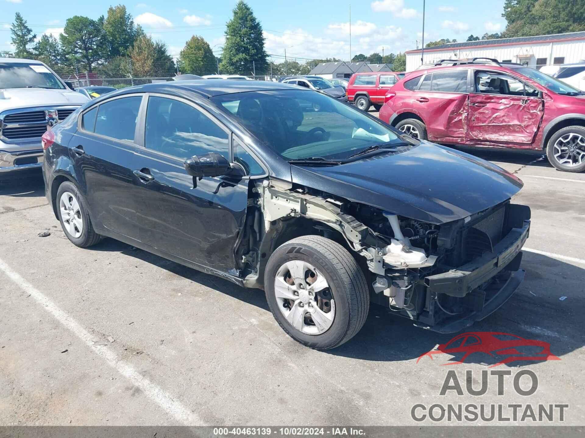 KIA FORTE 2017 - 3KPFK4A77HE052235