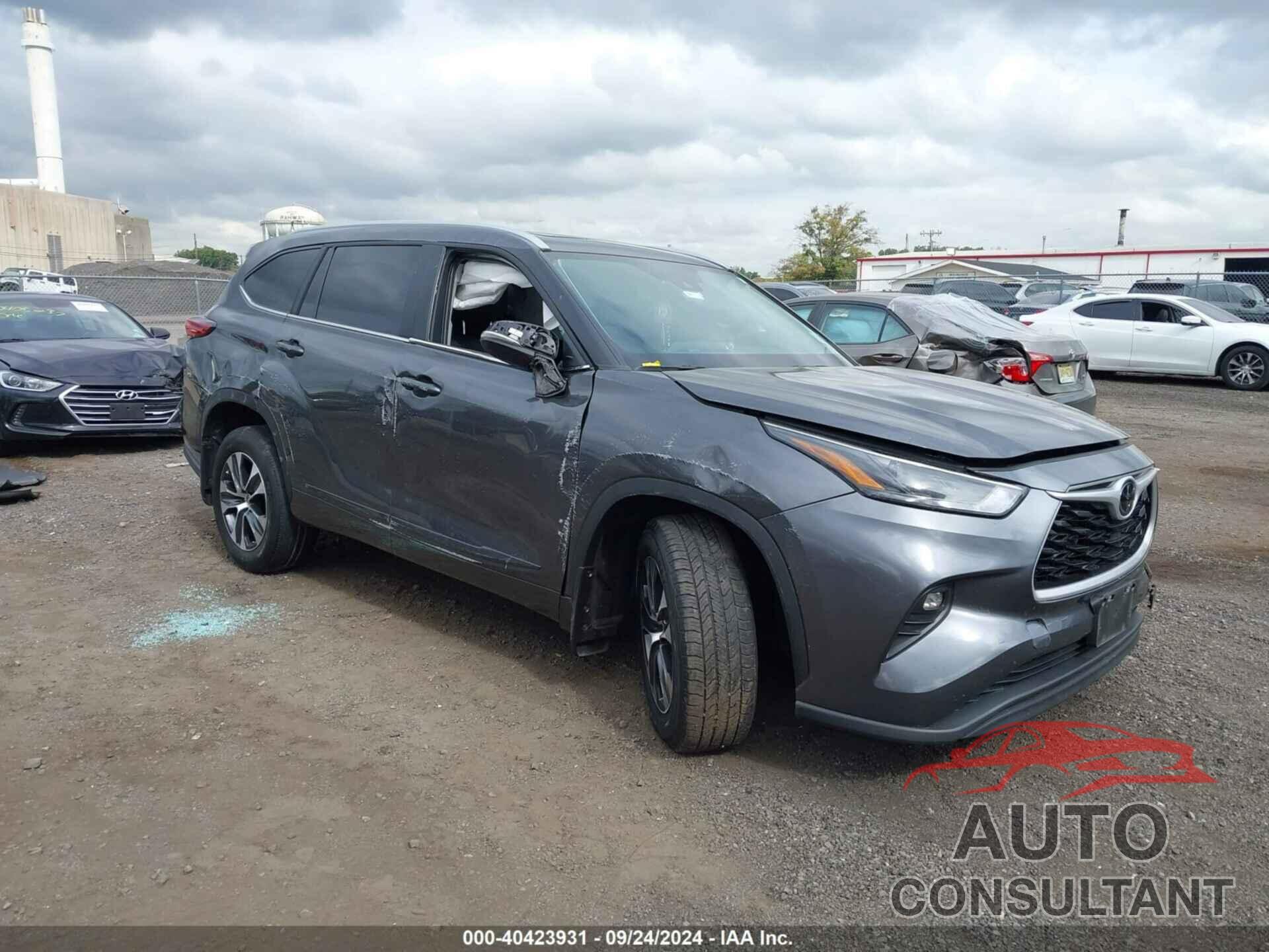 TOYOTA HIGHLANDER 2023 - 5TDKDRBH6PS035539