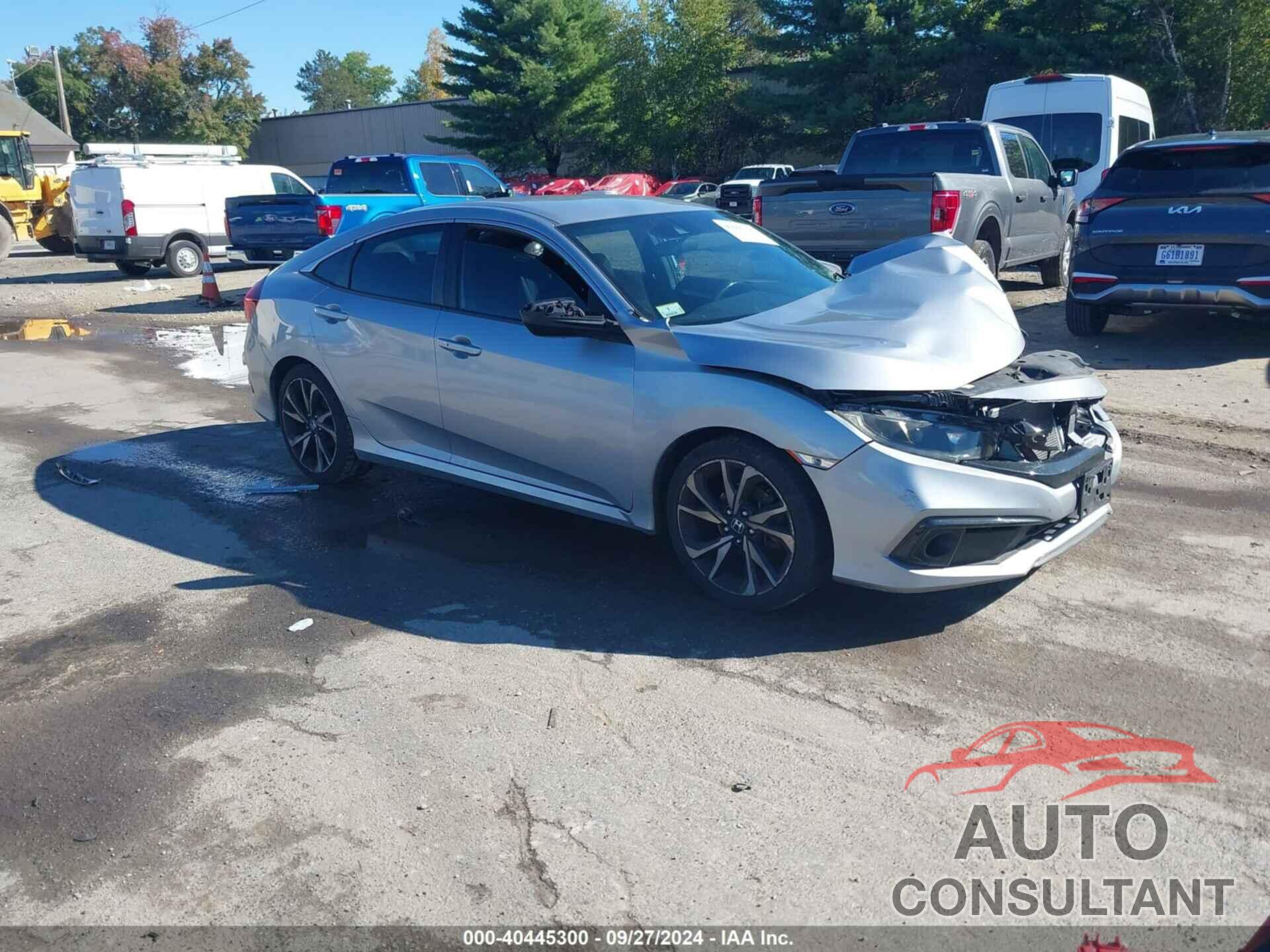 HONDA CIVIC 2019 - 2HGFC2F81KH541780