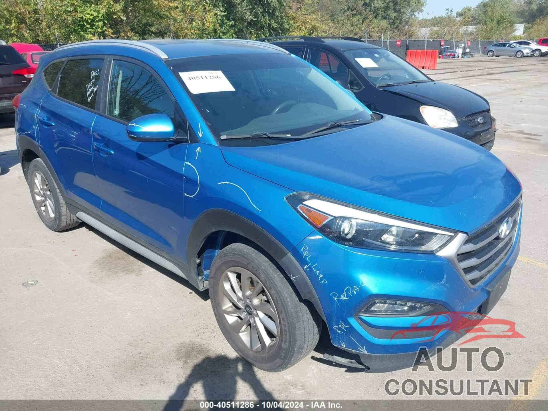 HYUNDAI TUCSON 2018 - KM8J3CA46JU654893