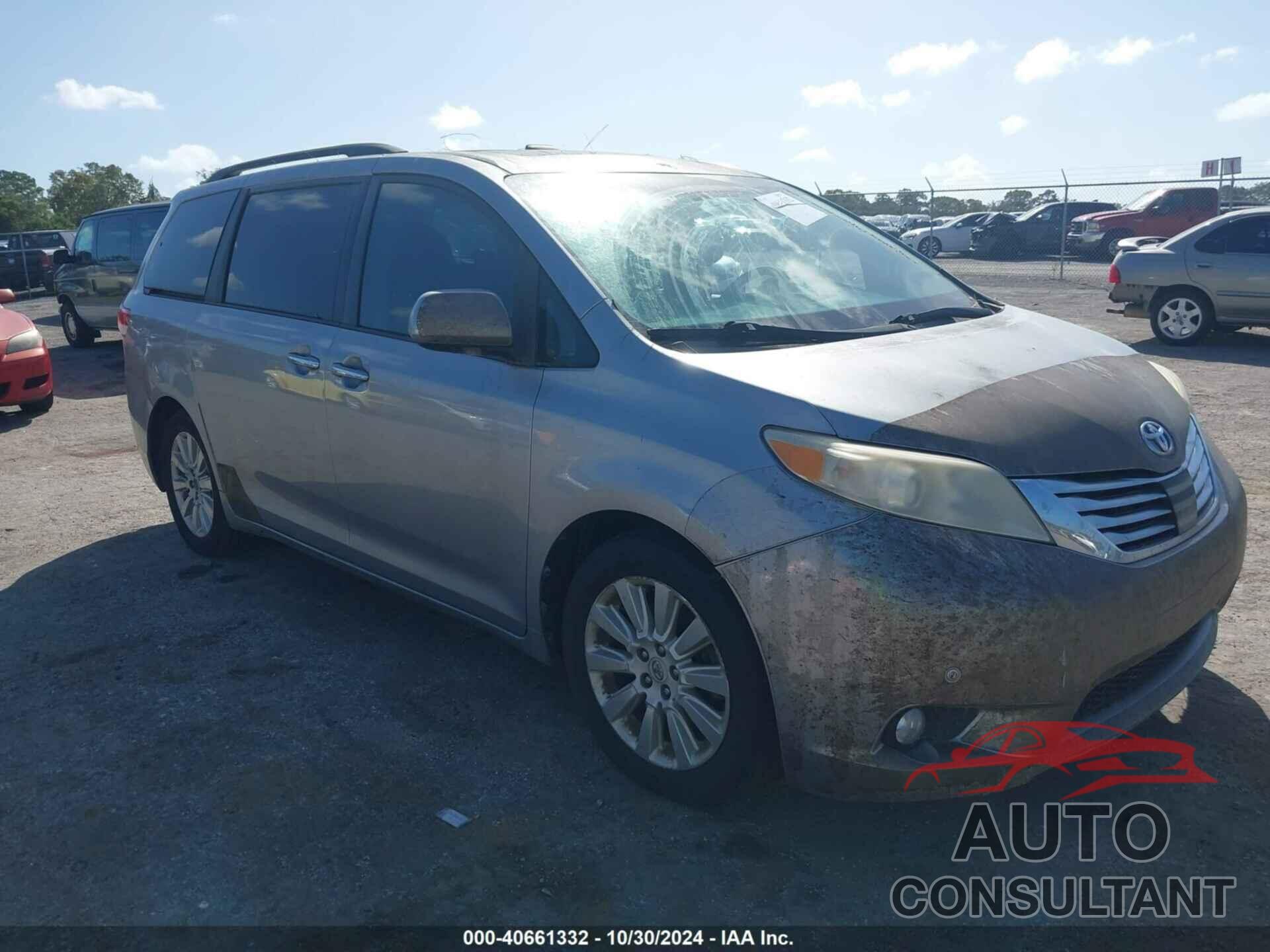 TOYOTA SIENNA 2011 - 5TDYK3DC8BS016014