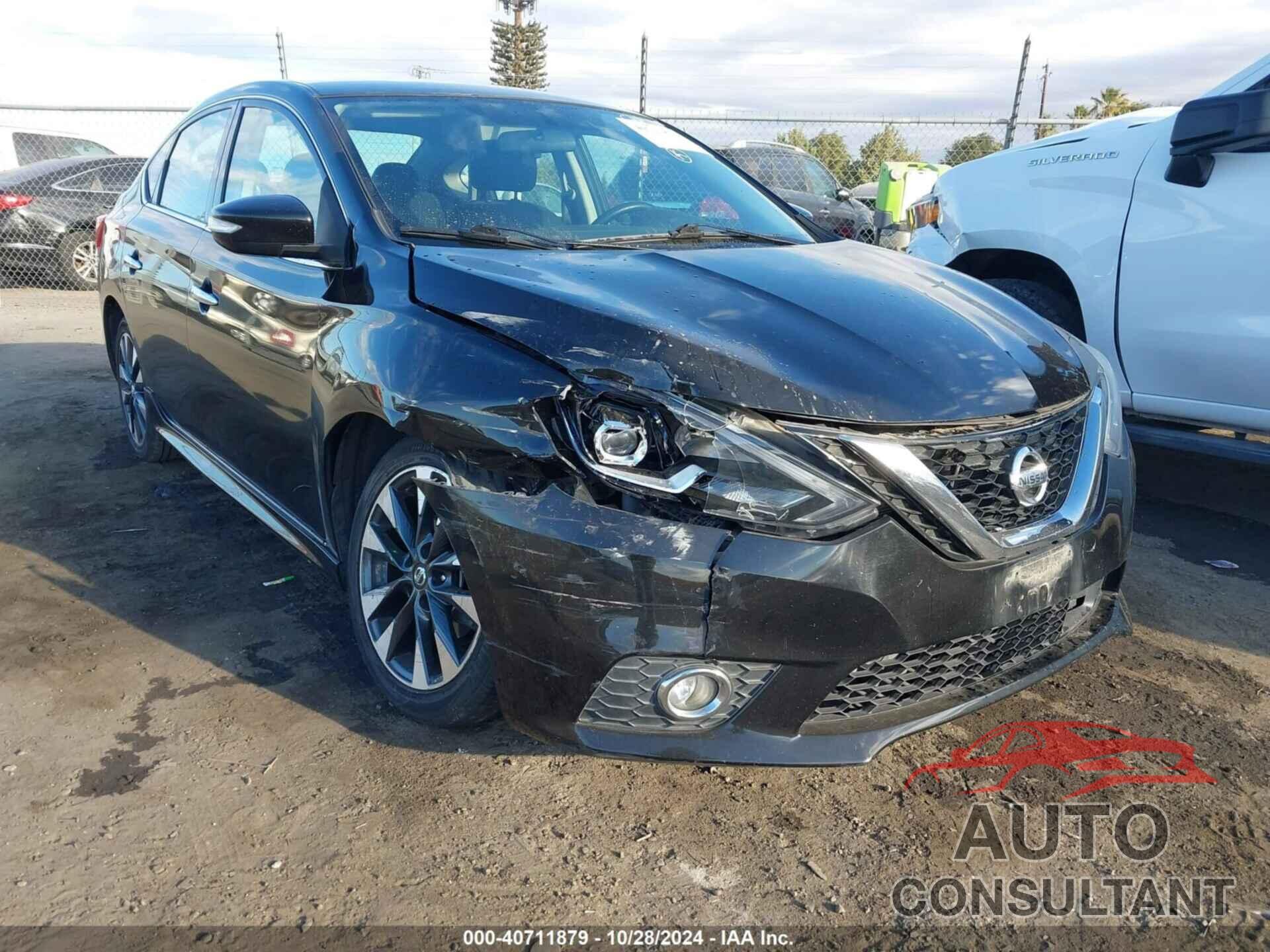 NISSAN SENTRA 2019 - 3N1AB7AP8KY308922