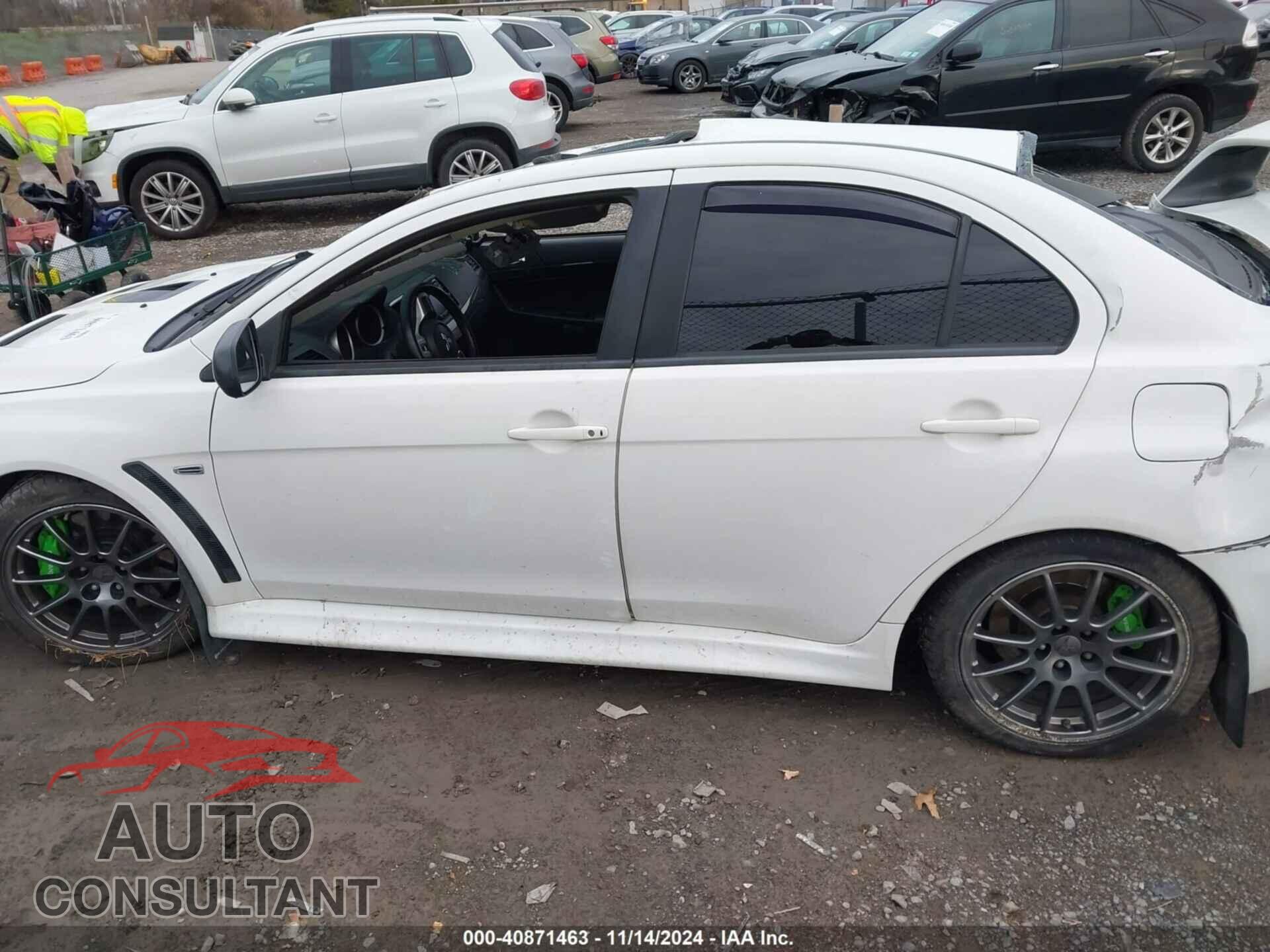 MITSUBISHI LANCER EVOLUTION 2014 - JA32W8FV5EU012572