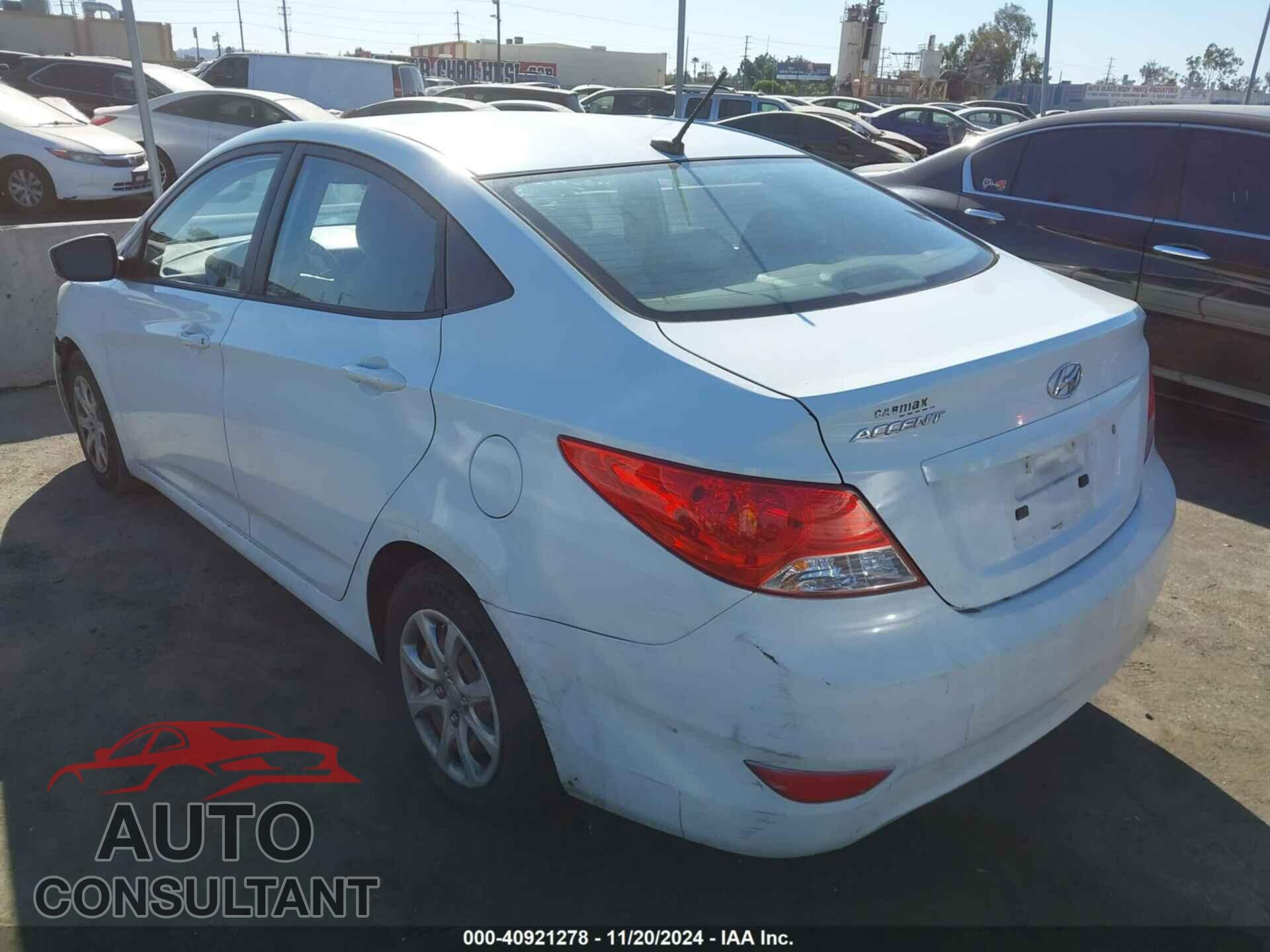 HYUNDAI ACCENT 2013 - KMHCT4AE2DU535962