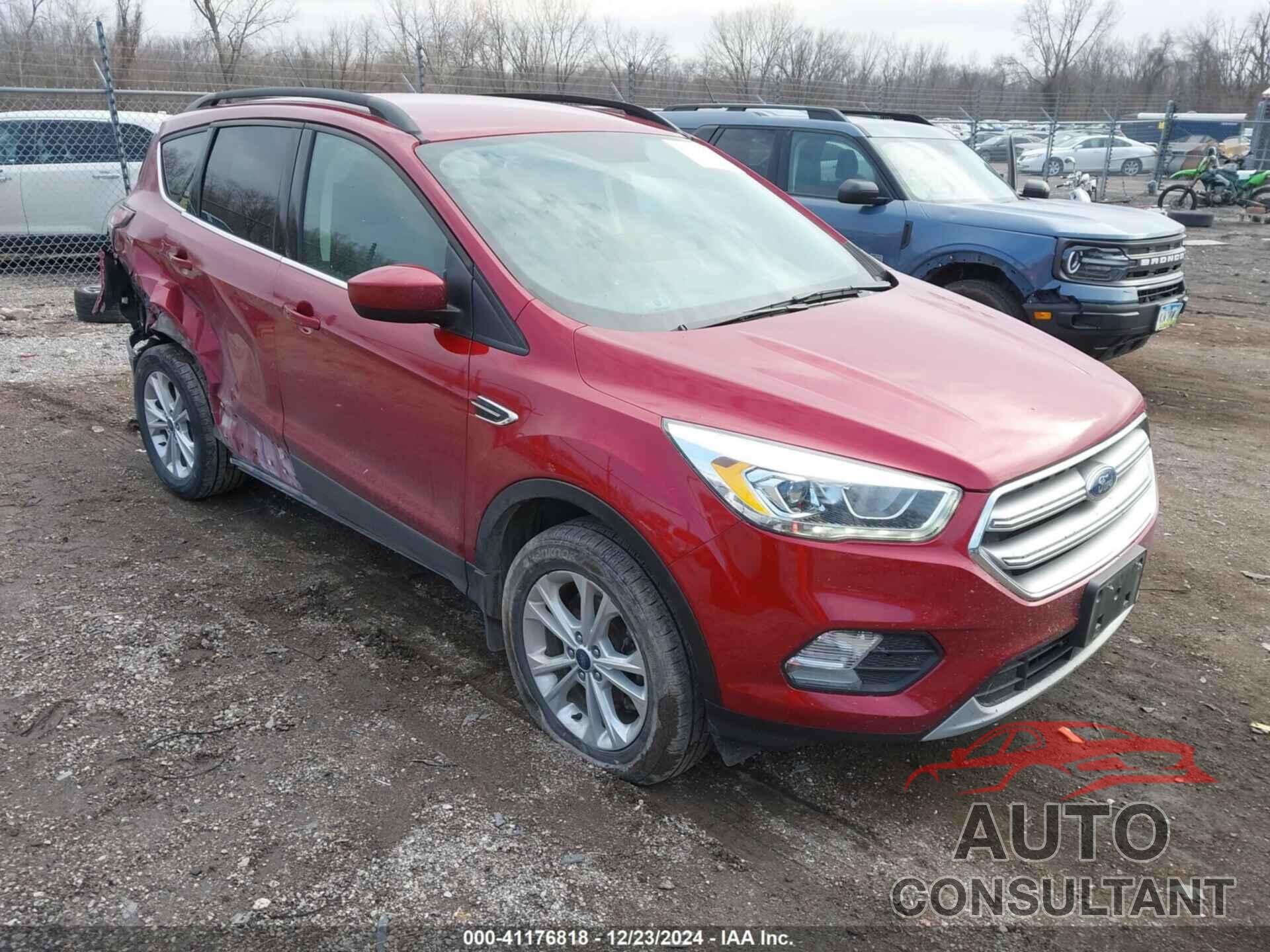 FORD ESCAPE 2017 - 1FMCU9GDXHUC87569
