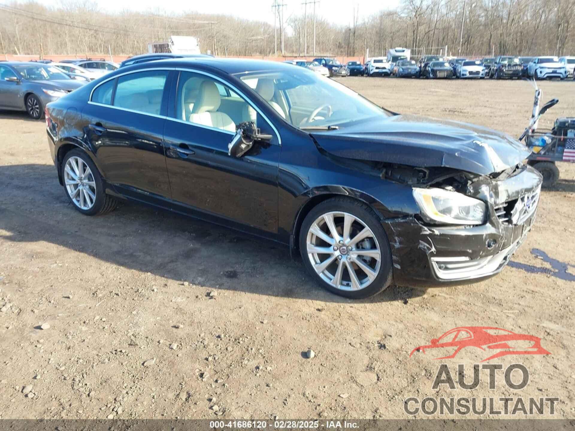 VOLVO S60 INSCRIPTION 2016 - LYV402FM8GB087800