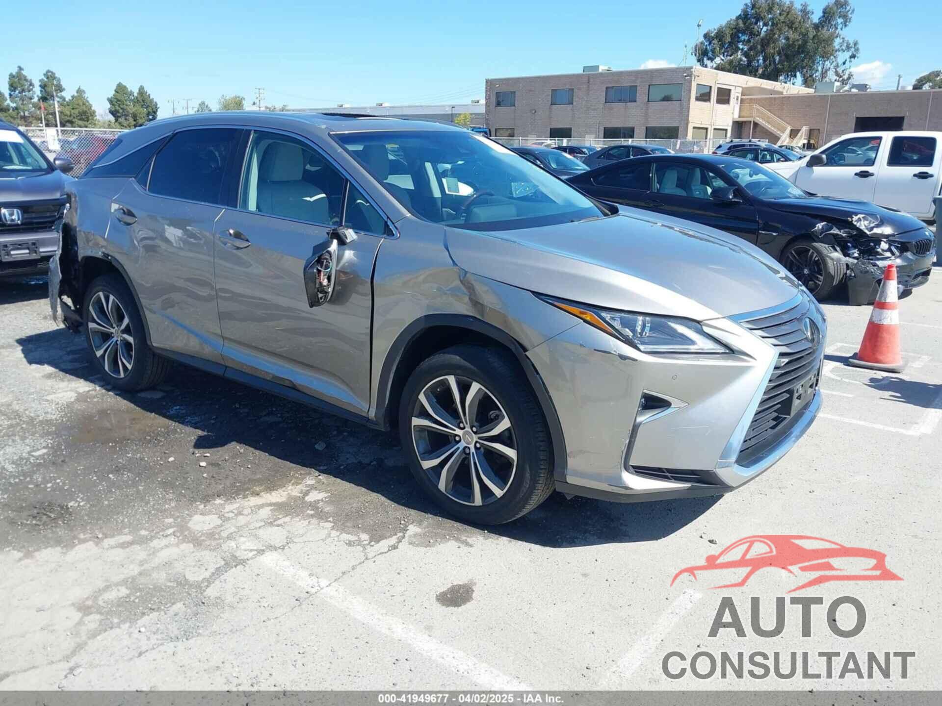 LEXUS RX 350 2017 - 2T2BZMCA7HC123303