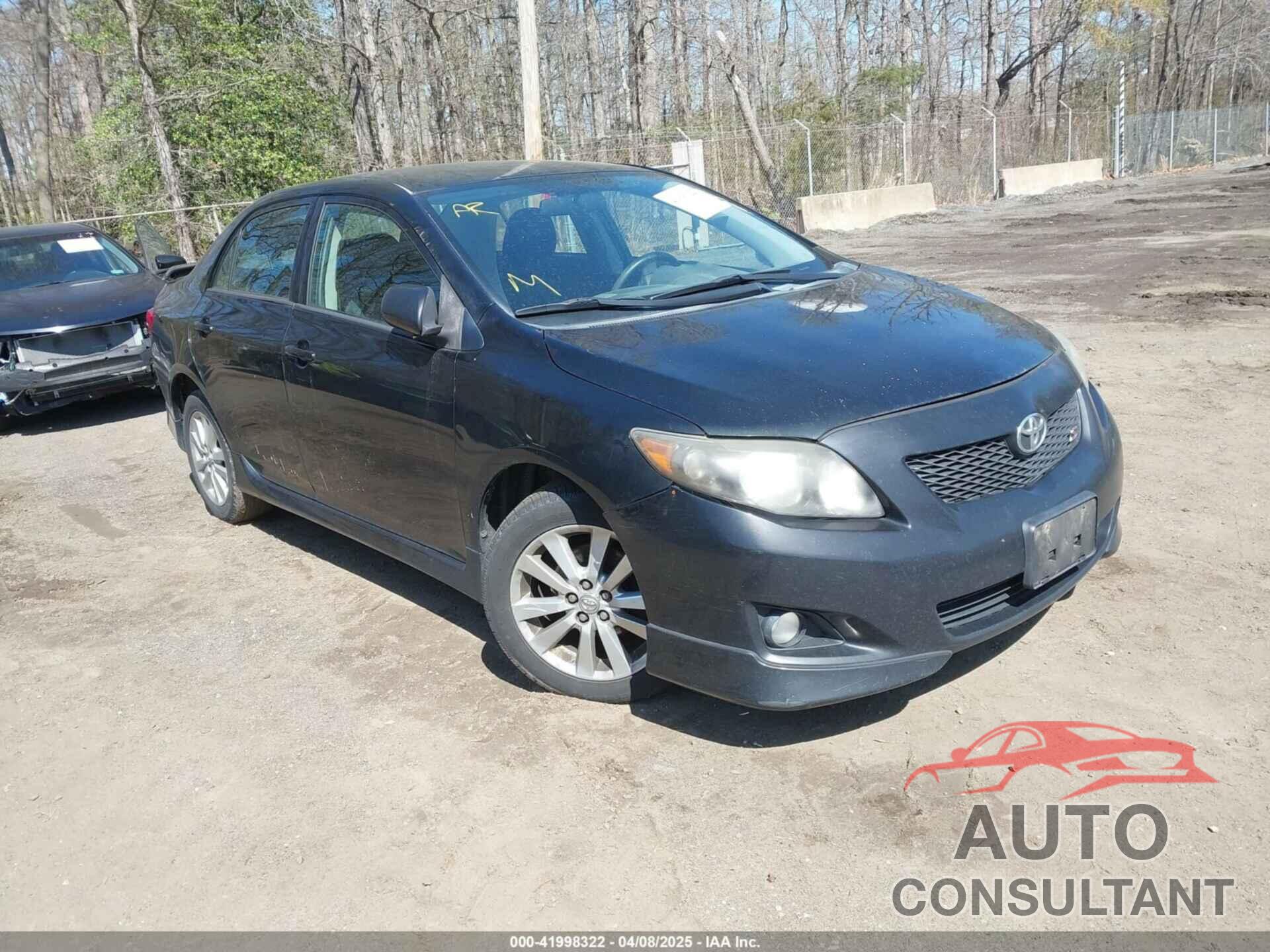 TOYOTA COROLLA 2010 - 1NXBU4EE4AZ379535