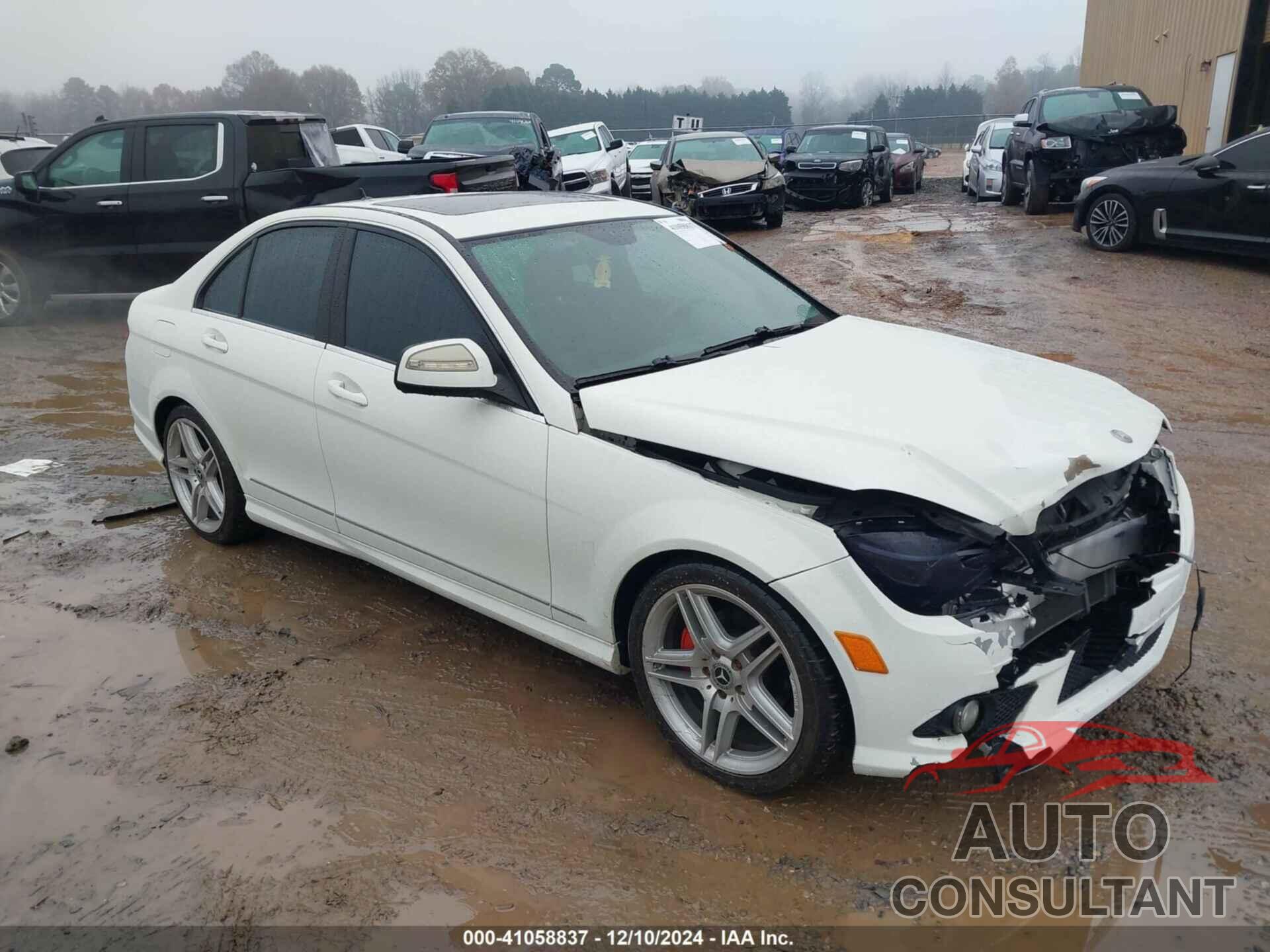 MERCEDES-BENZ C 300 2009 - WDDGF54X19R084037