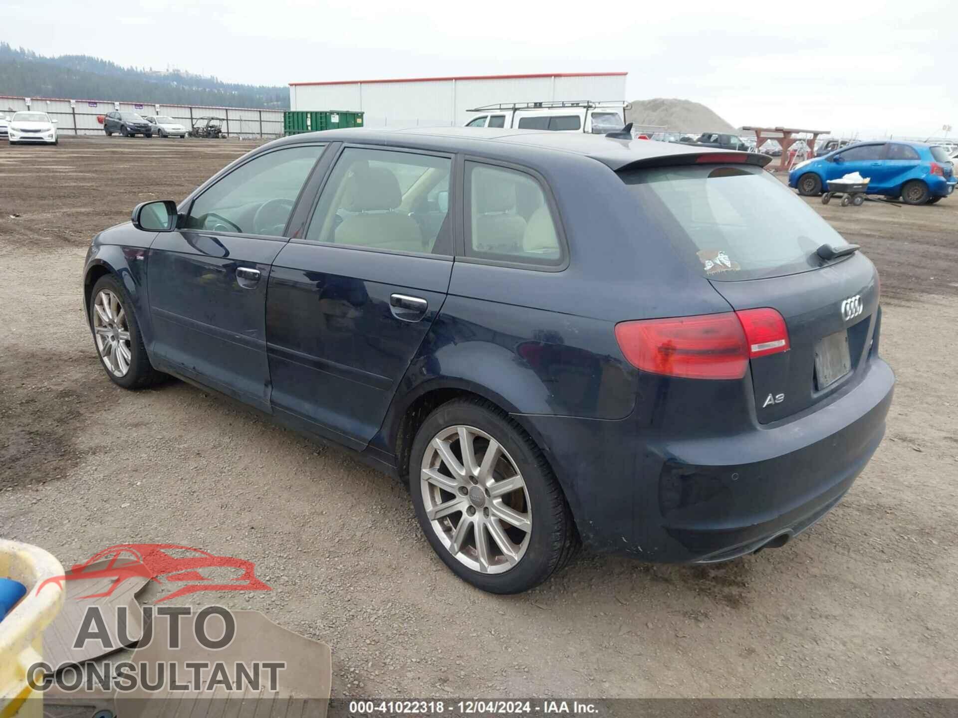 AUDI A3 2012 - WAUKJAFM2CA111554