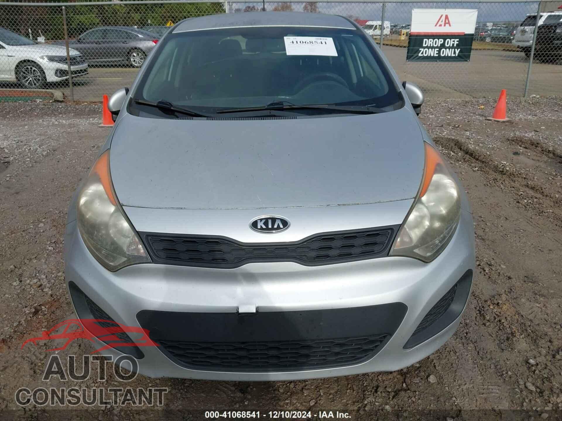 KIA RIO5 2012 - KNADM5A38C6069111