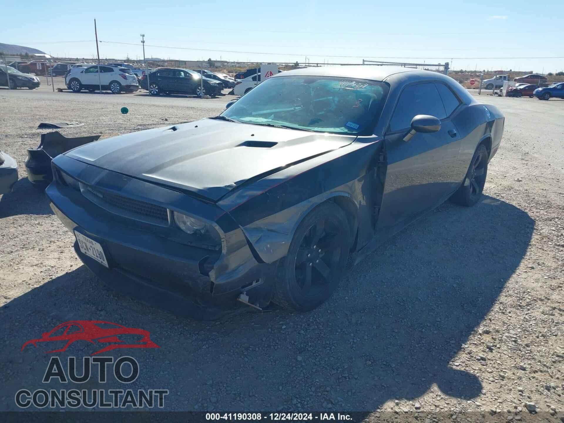 DODGE CHALLENGER 2012 - 2C3CDYAG0CH234039