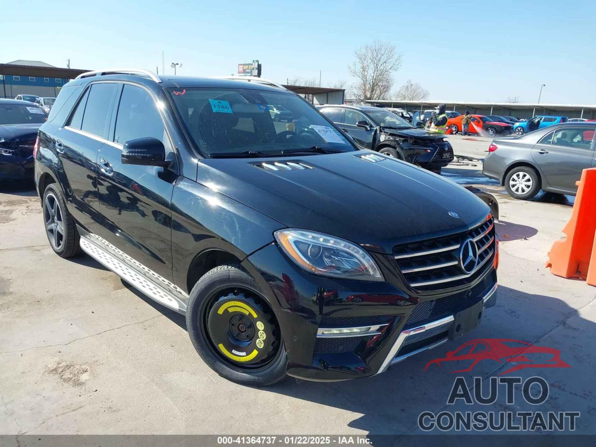 MERCEDES-BENZ ML 350 2014 - 4JGDA5HB9EA351147