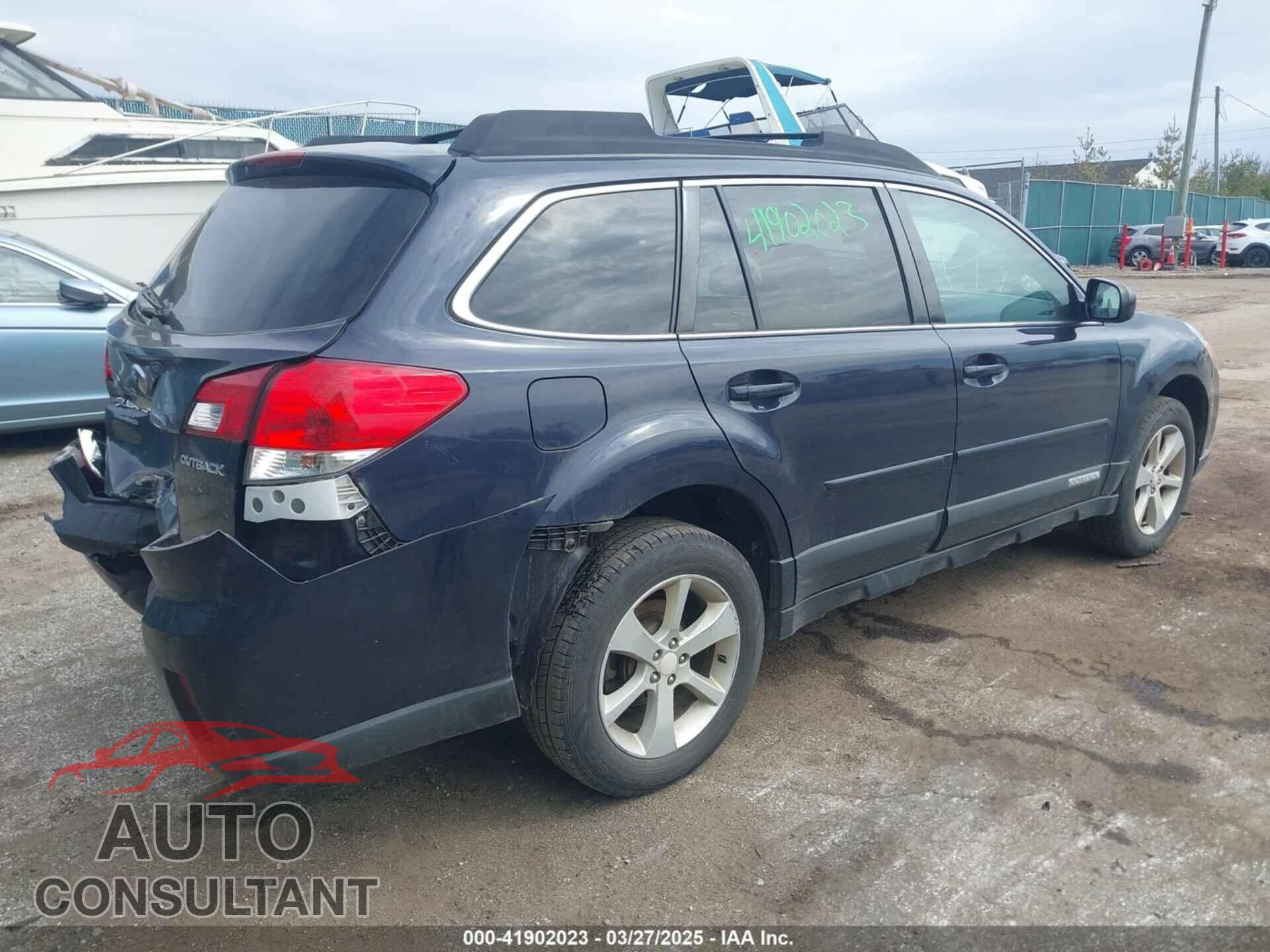 SUBARU OUTBACK 2012 - 4S4BRCCC8C3231183