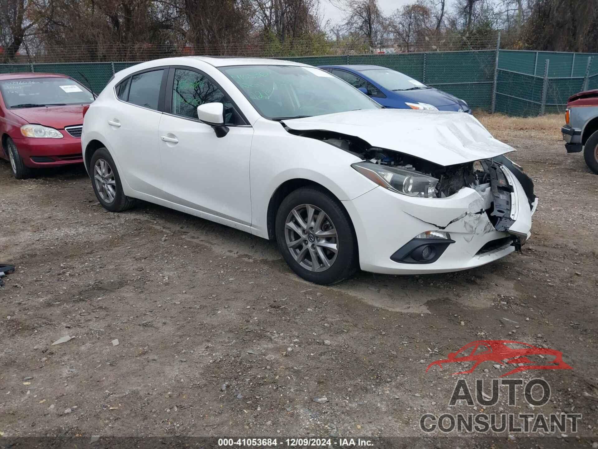 MAZDA MAZDA3 2015 - JM1BM1M78F1242404