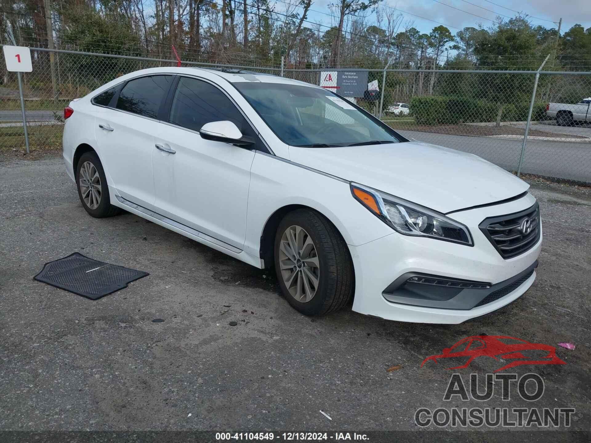 HYUNDAI SONATA 2016 - 5NPE34AF1GH379076