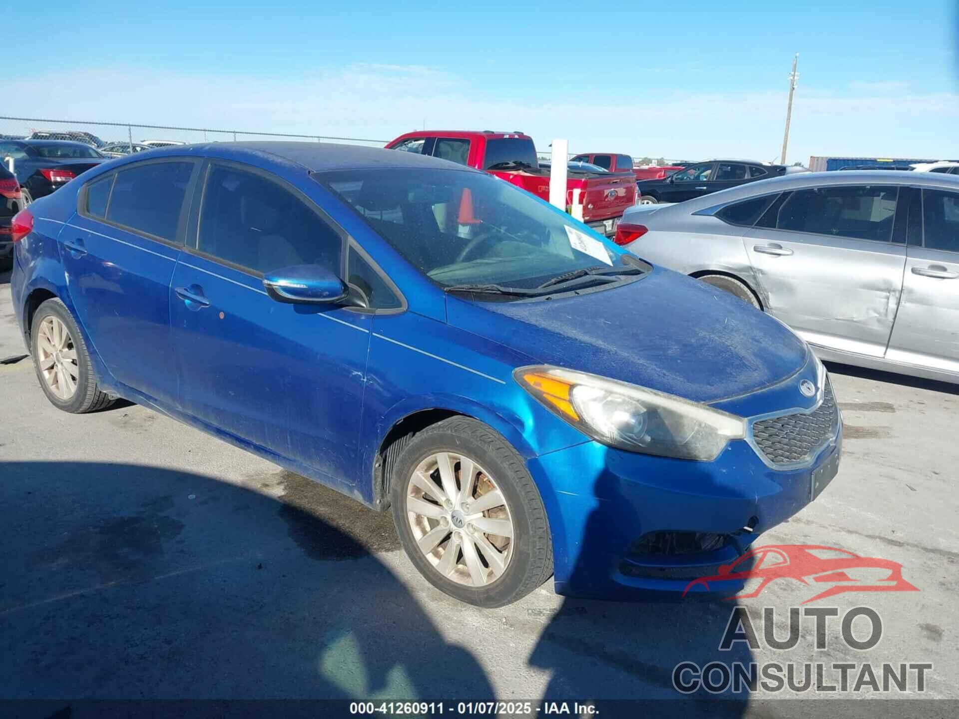 KIA FORTE 2014 - KNAFX4A68E5127277