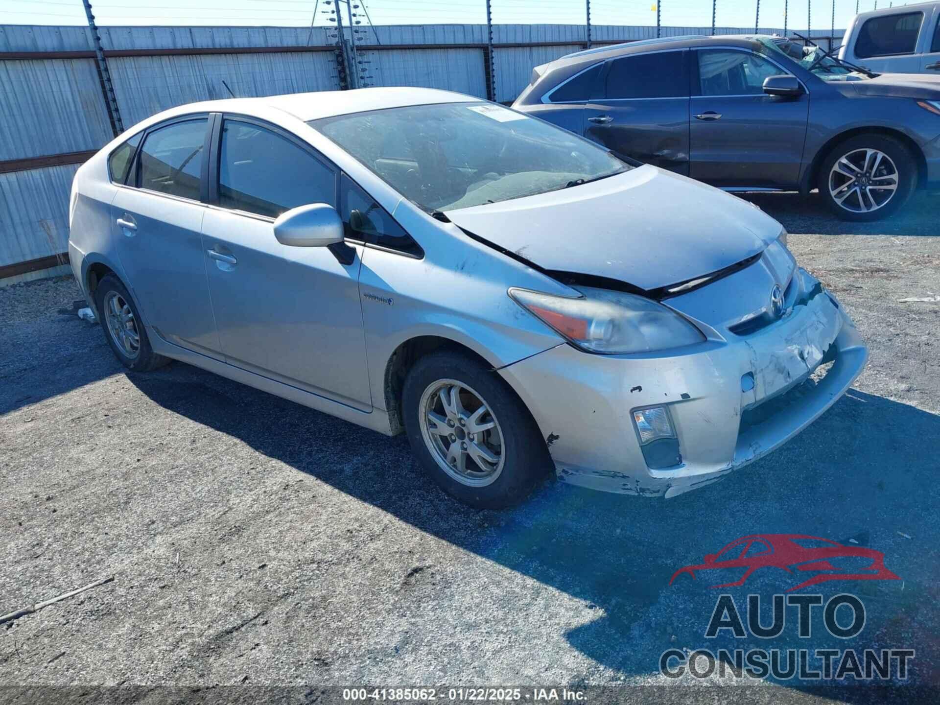 TOYOTA PRIUS 2010 - JTDKN3DU8A5197321