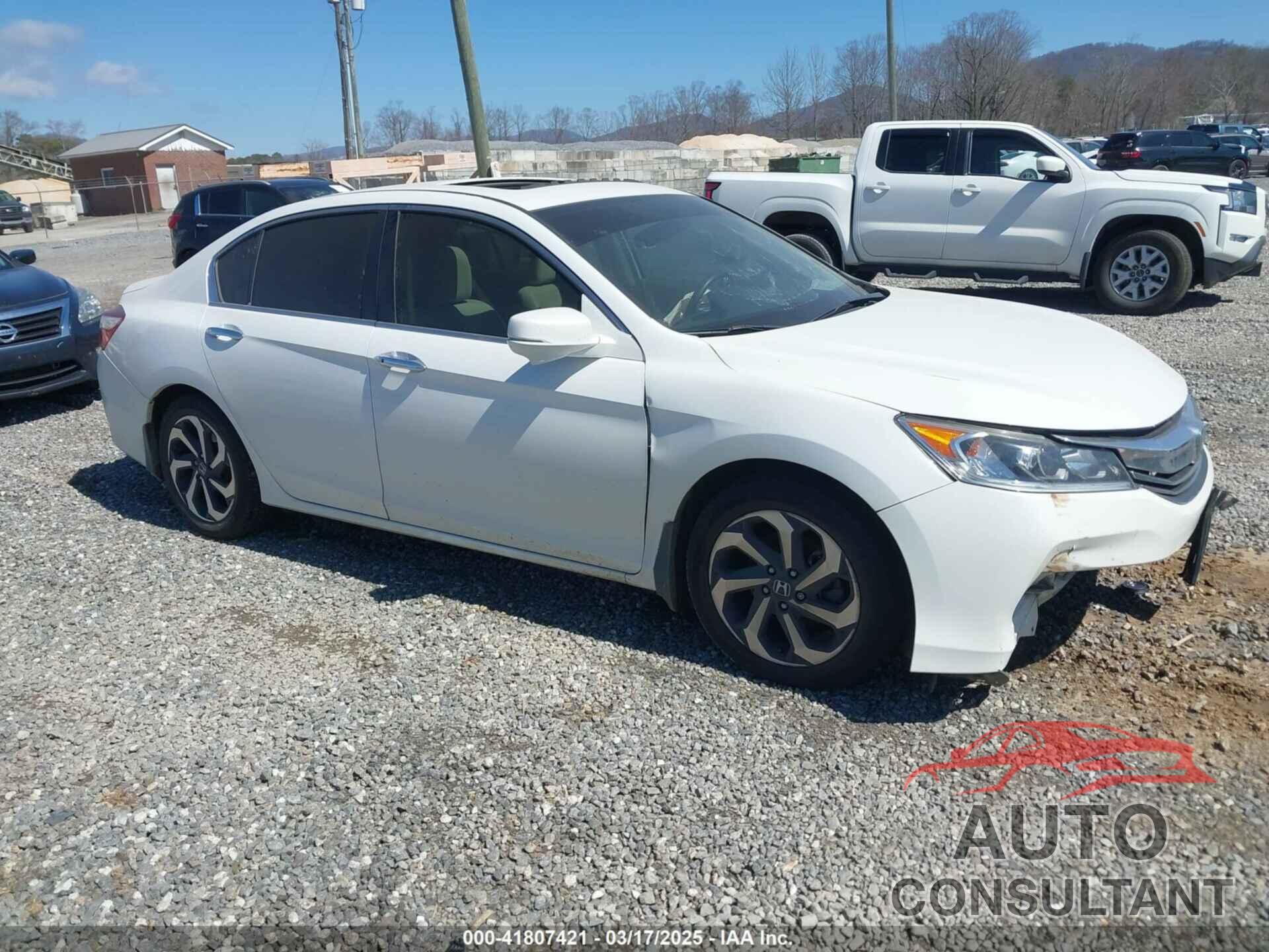 HONDA ACCORD 2016 - 1HGCR2F72GA087215