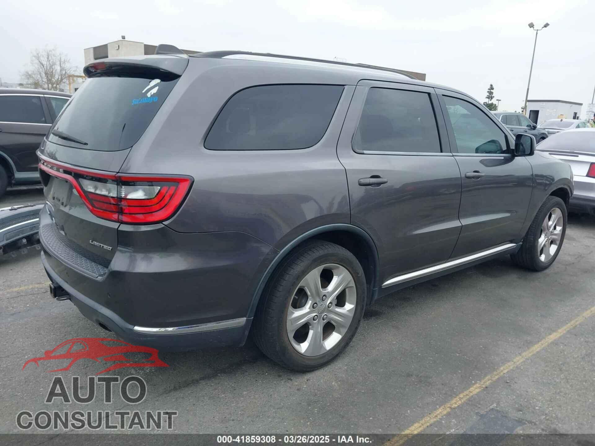 DODGE DURANGO 2014 - 1C4RDHDG3EC972487