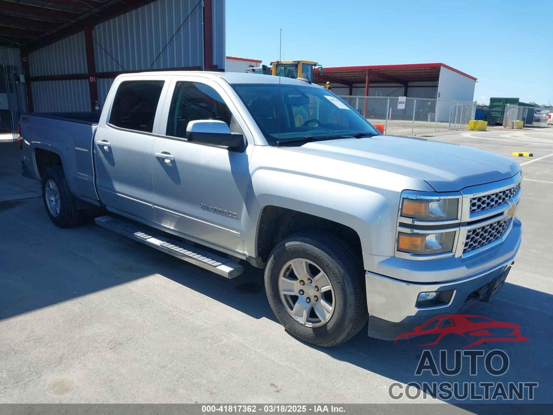 CHEVROLET SILVERADO 1500 2015 - 1GCUKREC6FF204522