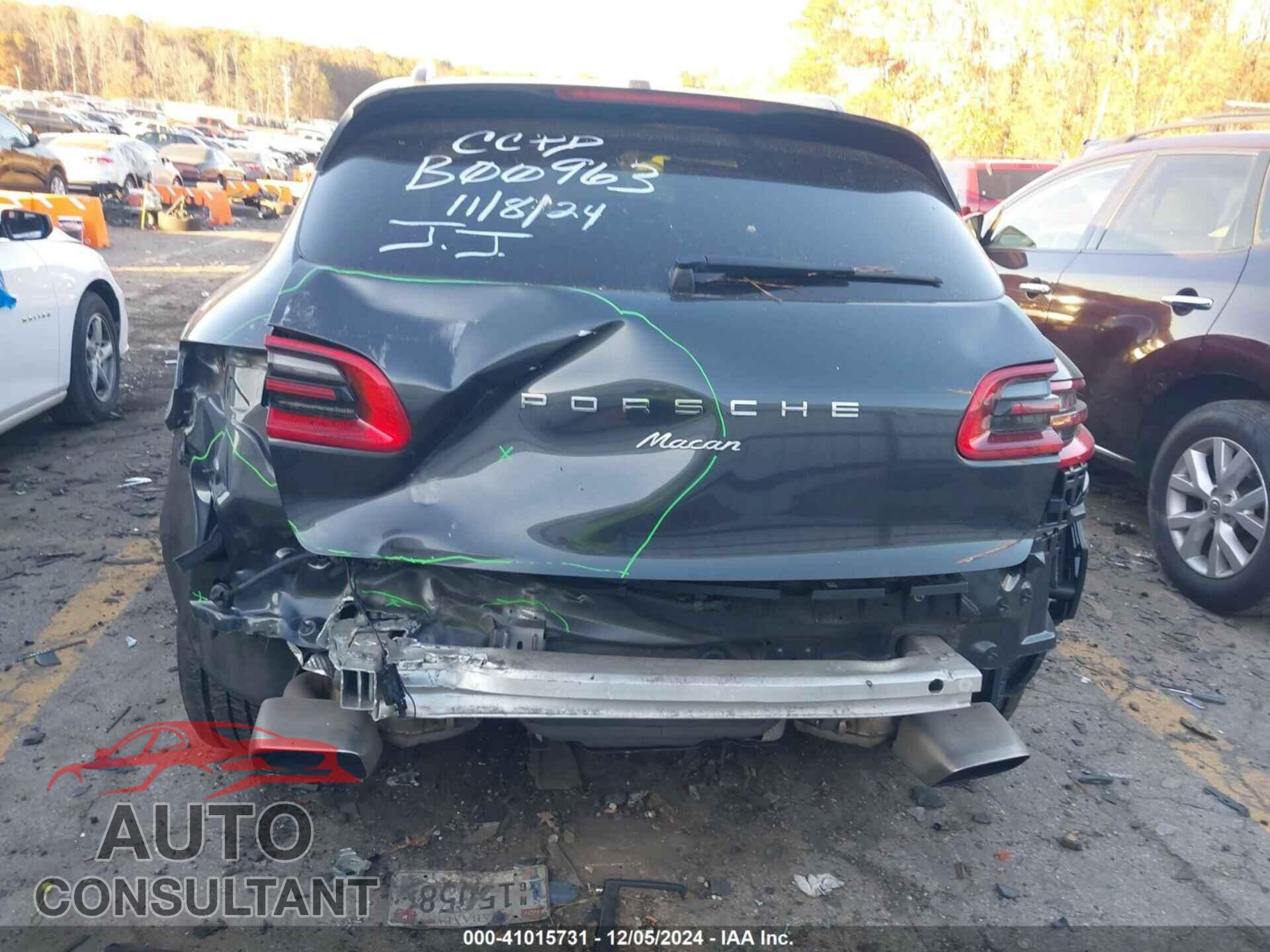 PORSCHE MACAN 2017 - WP1AA2A5XHLB00963