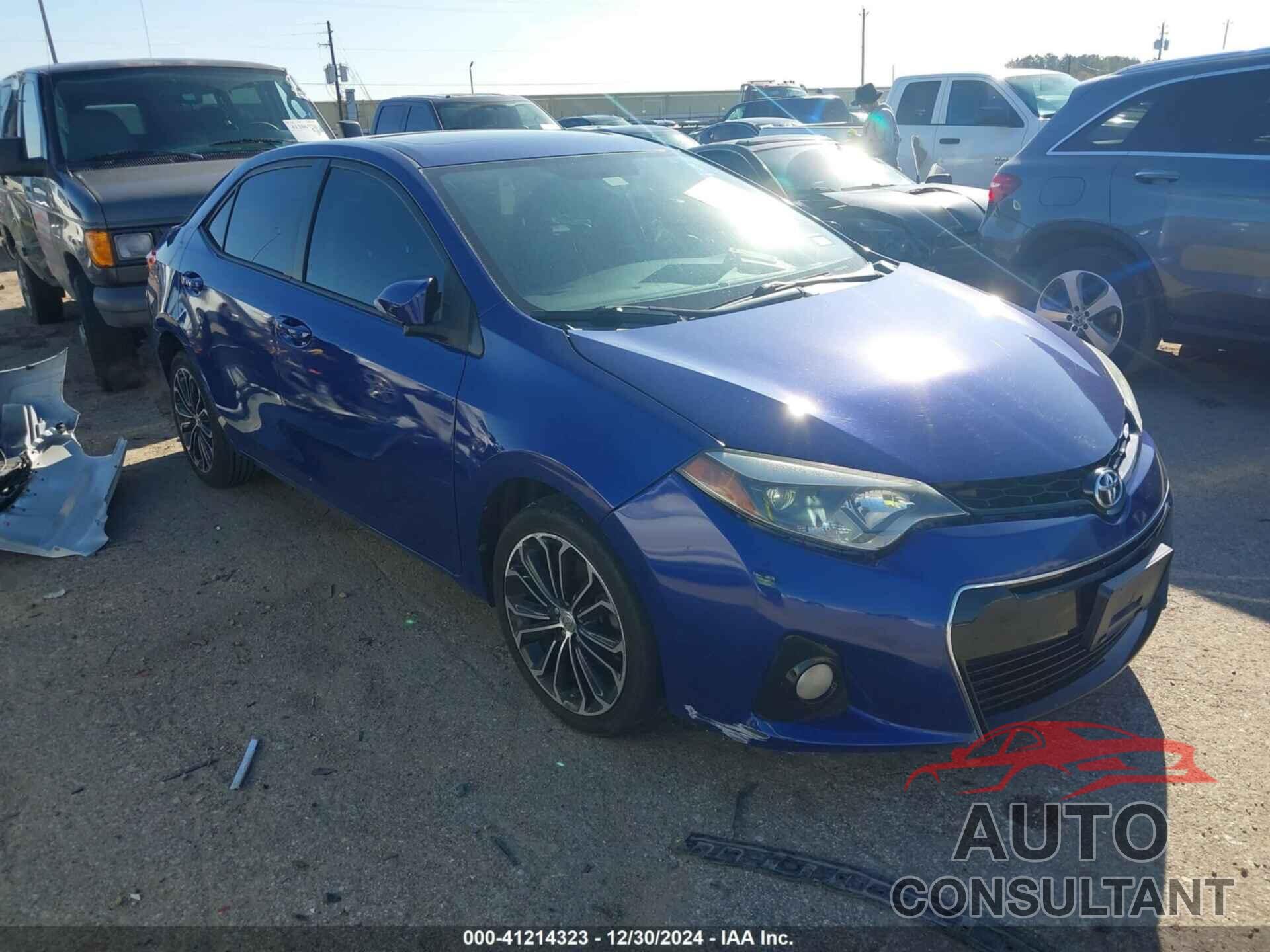 TOYOTA COROLLA 2015 - 5YFBURHE5FP179006