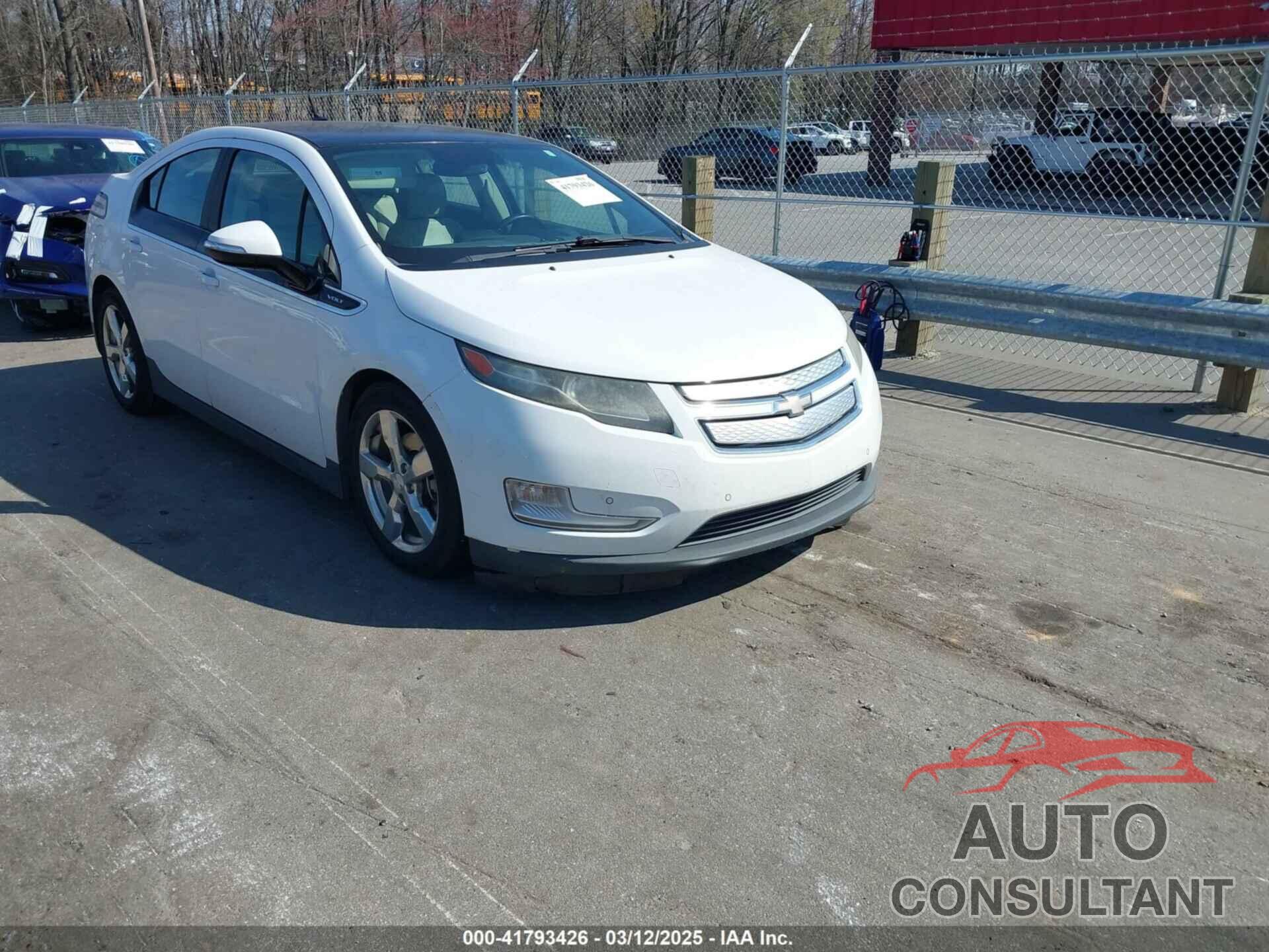 CHEVROLET VOLT 2012 - 1G1RD6E46CU101852